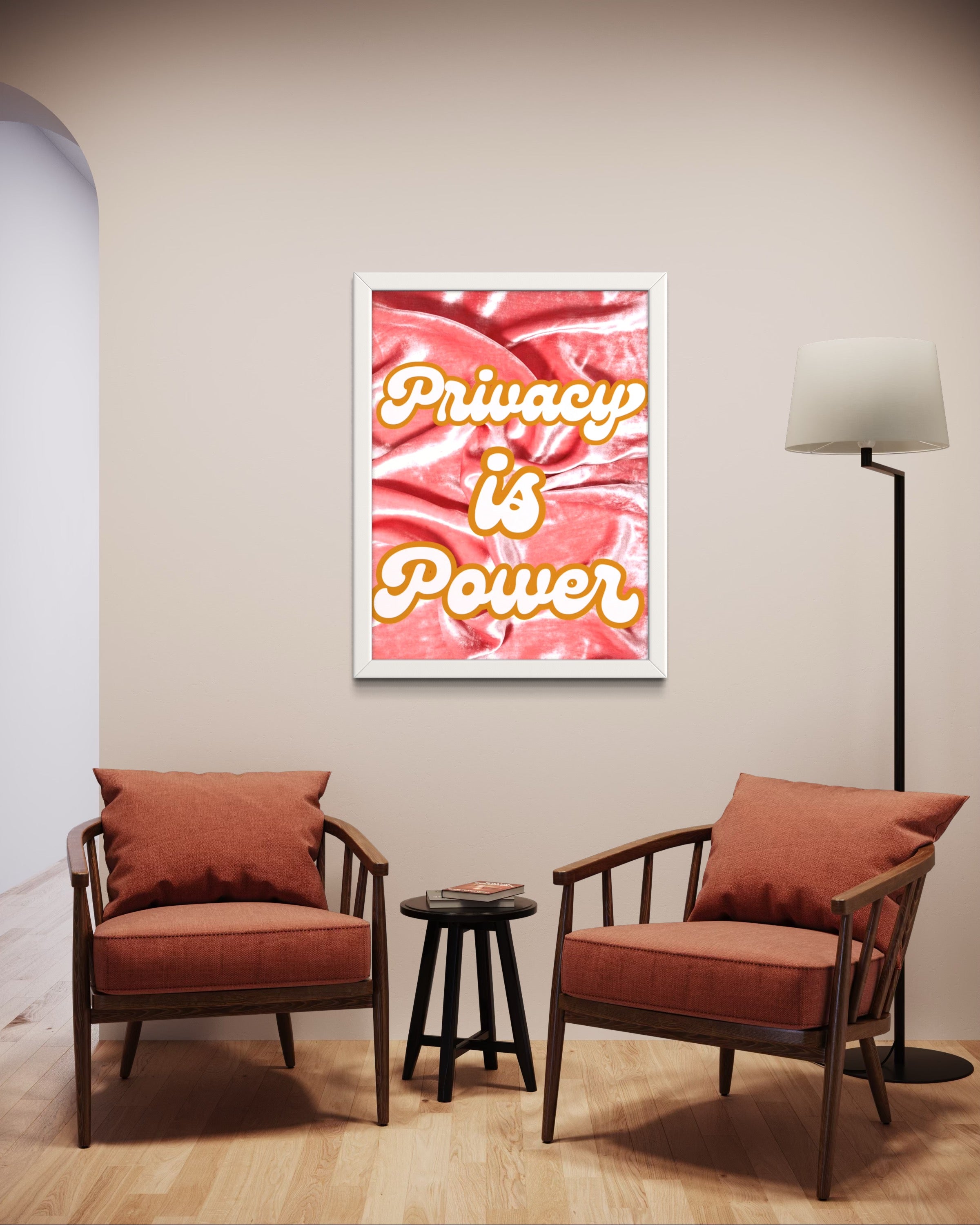 Privacy is power Poster