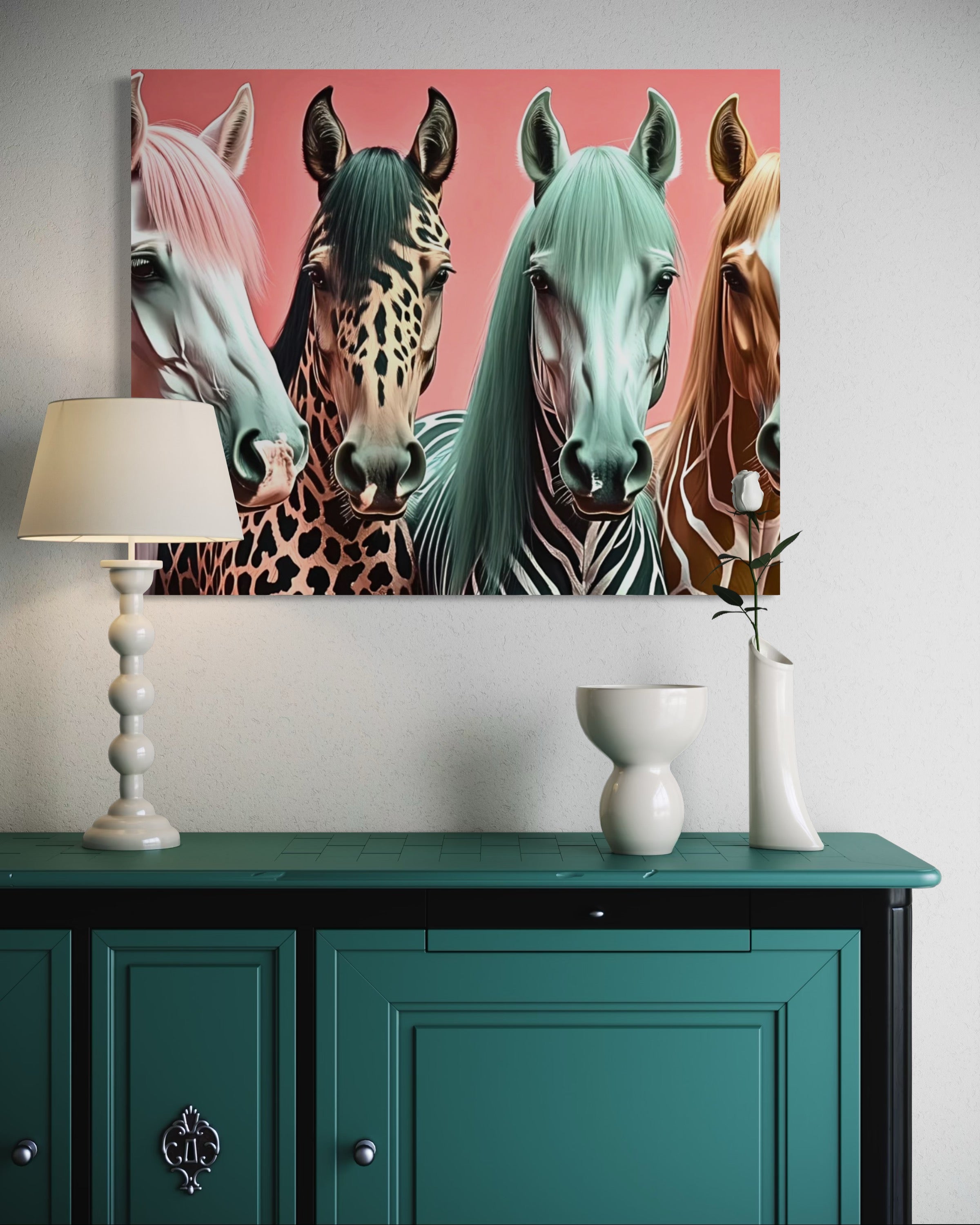 Impossible Horses Museum Print