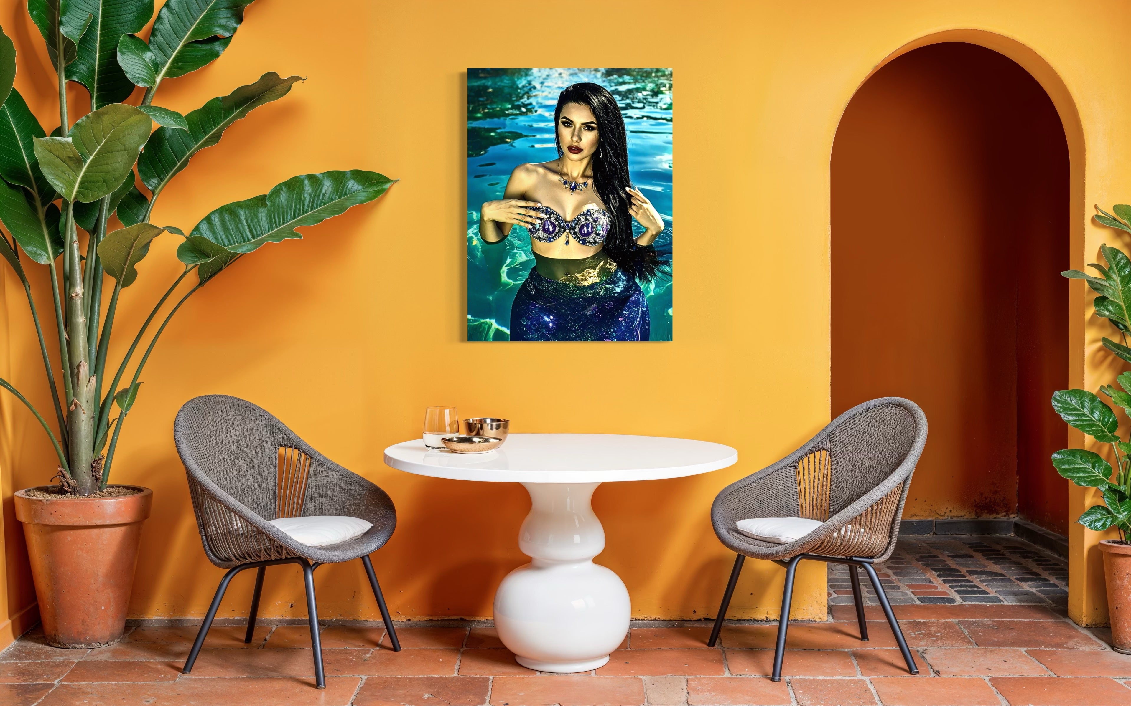 Delphine Siren of the Baltic Sea Museum Print