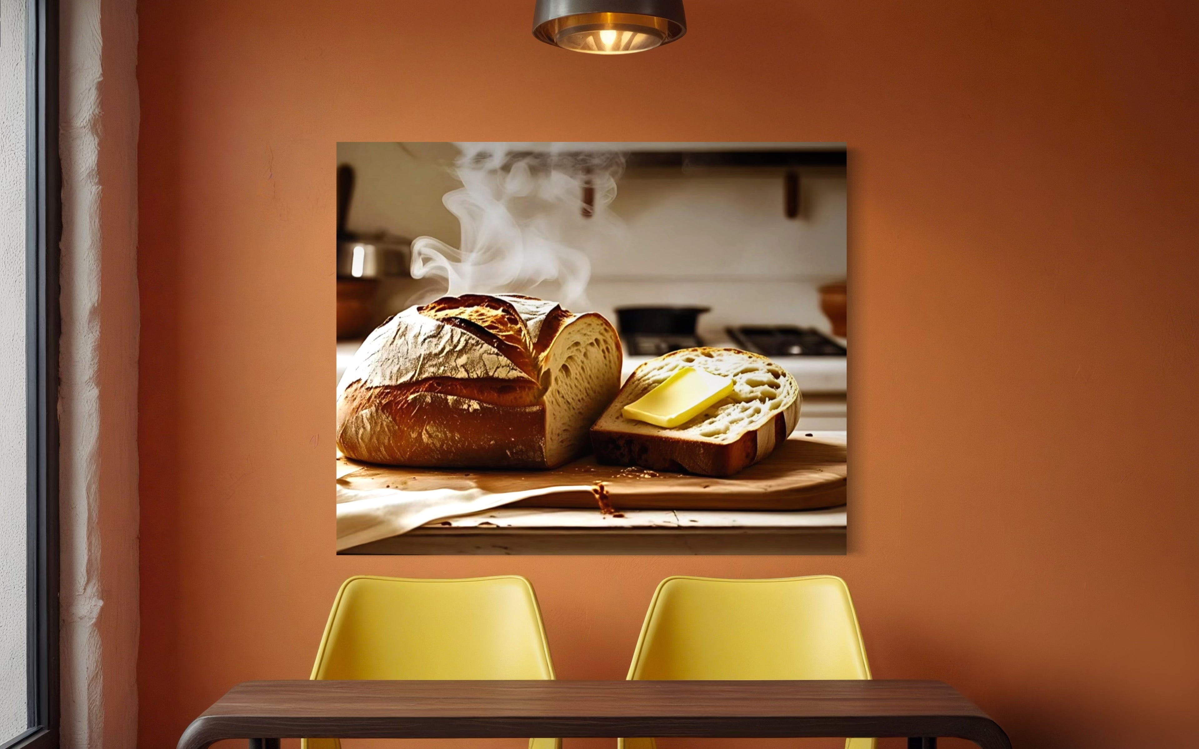 Fresh Baked Bread and Butter