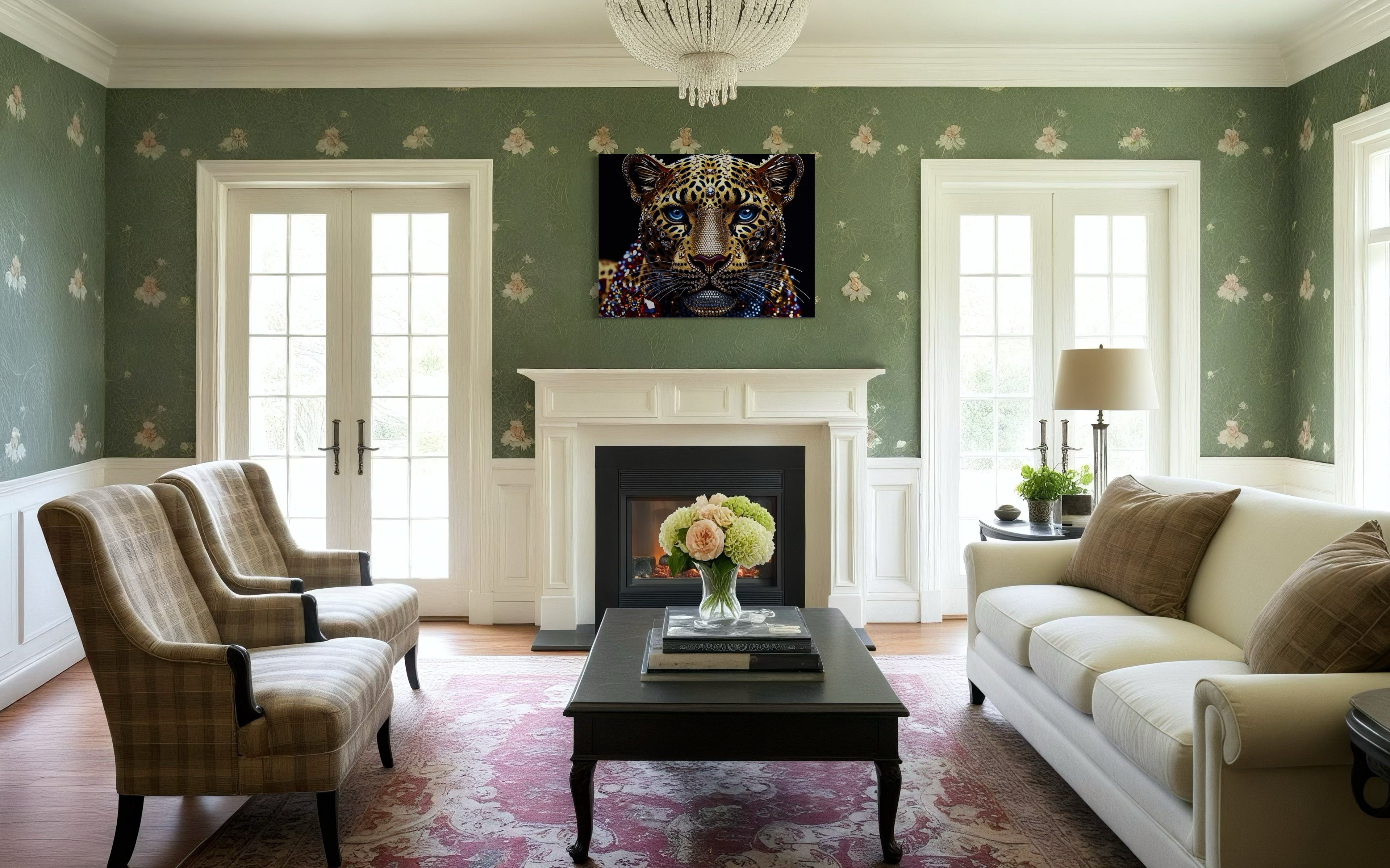 Gemstone Leopard