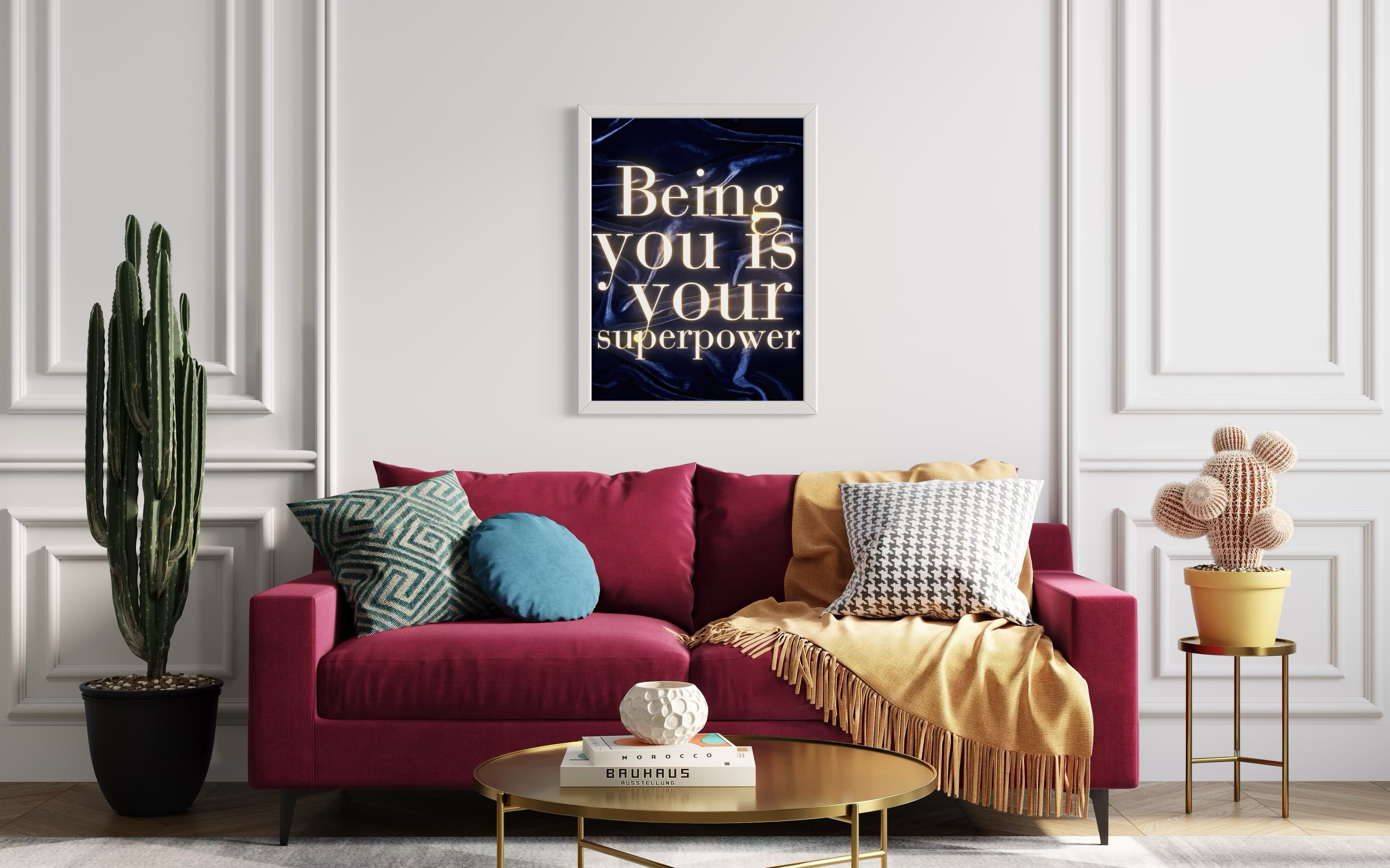 Being you is your Superpower Poster