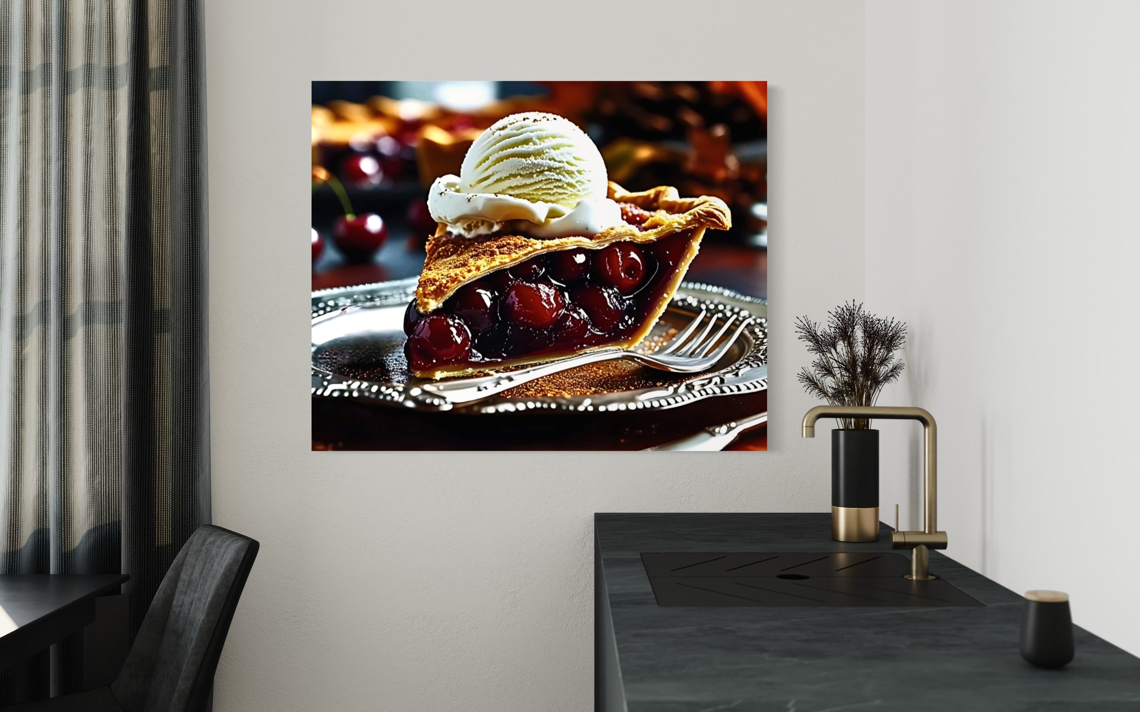 Cherry Pie a la Mode