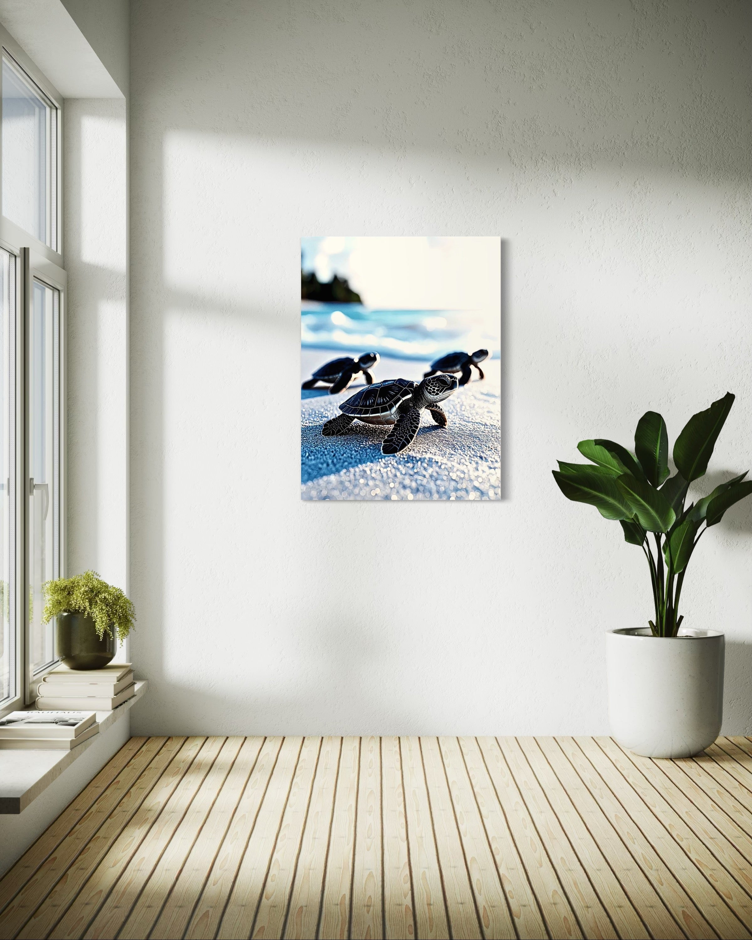 Baby Sea Turtles Museum Print
