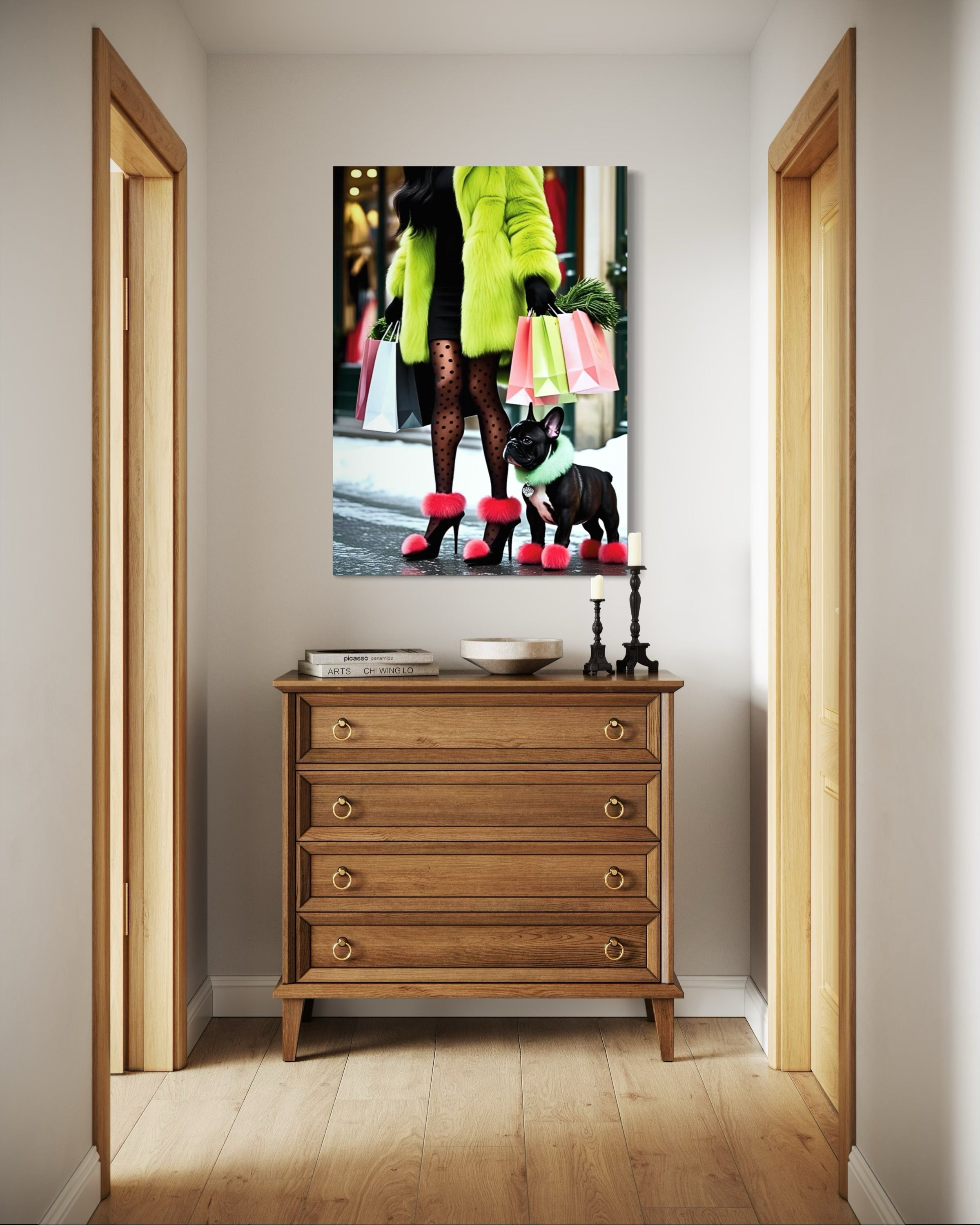 Shopping Pals Museum Print