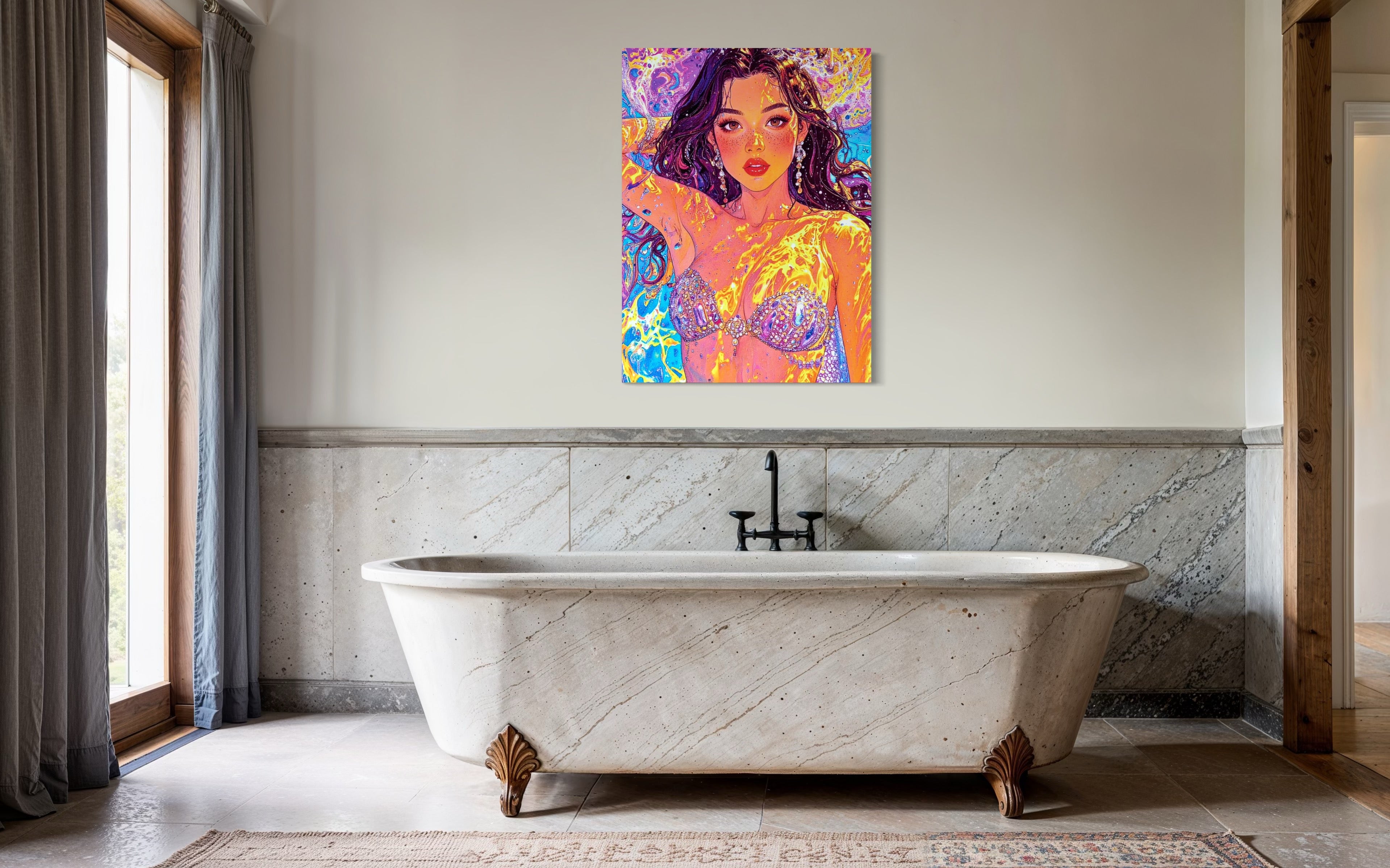Isolde Siren of the Irish Sea Museum Print