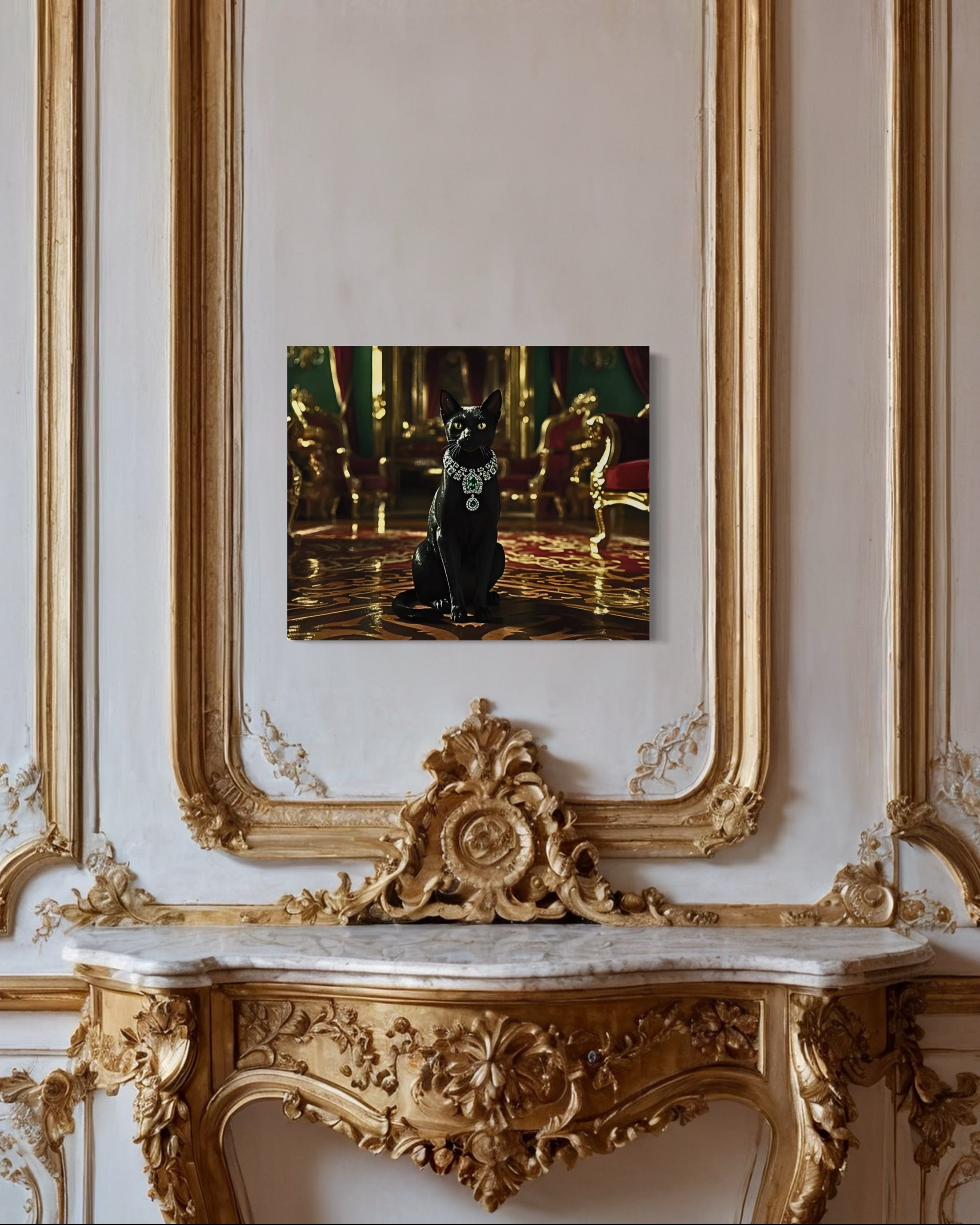 Victorian Royal Black Cat