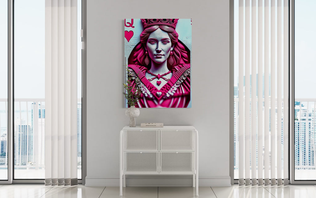 Queen of Hearts Card