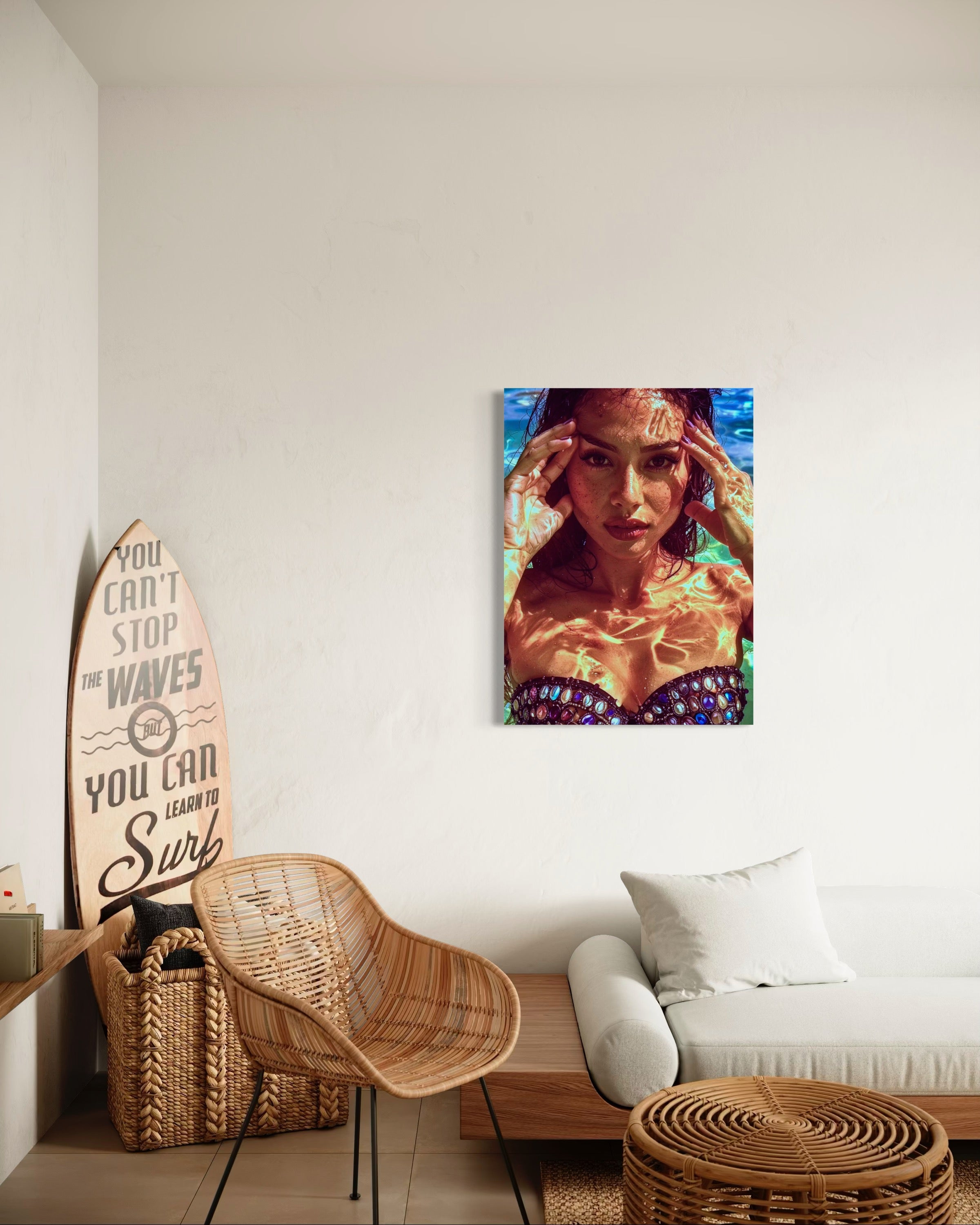 Mirabella Siren of Cayo de Agua, Venezuela Museum Print