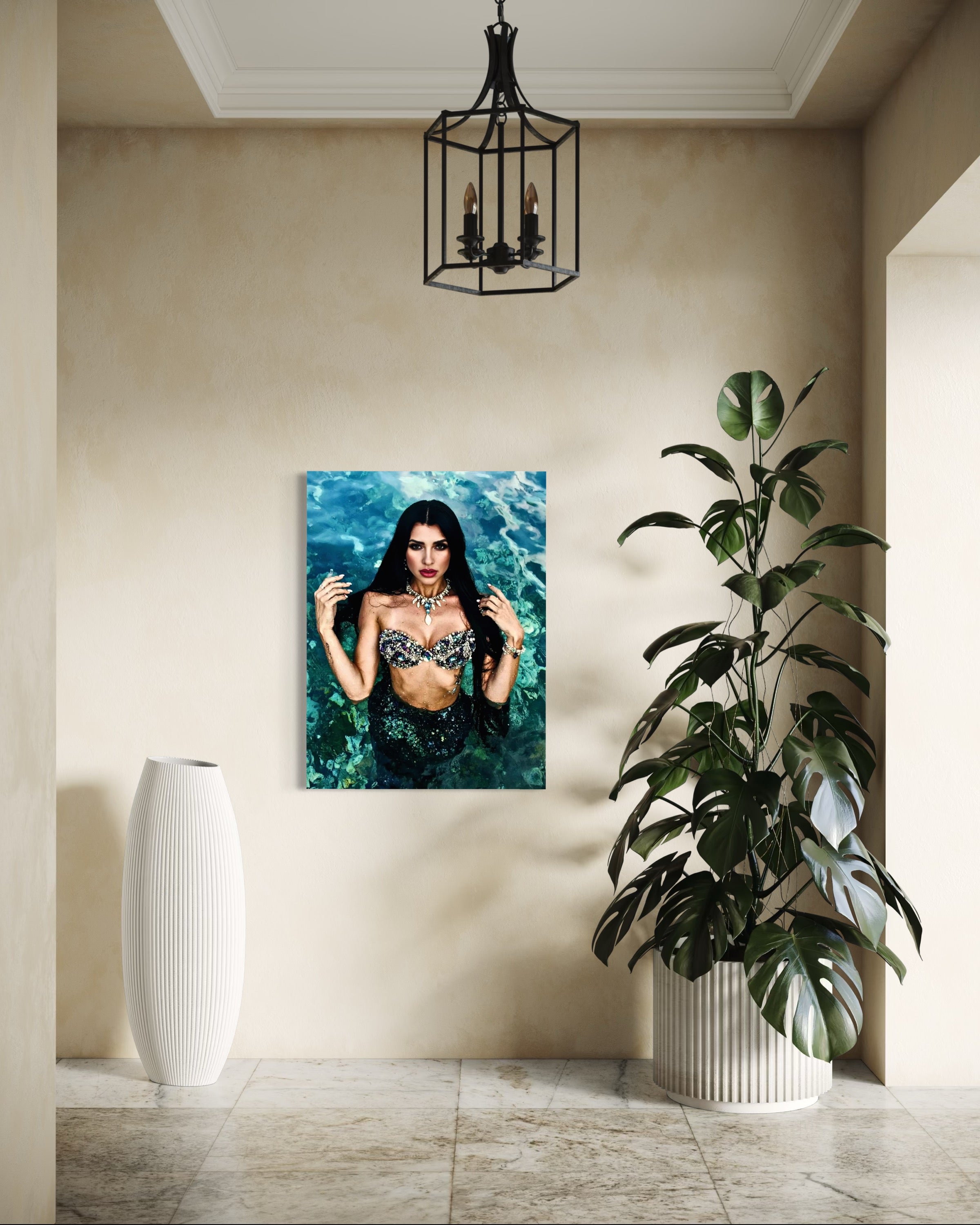 Arabesque Siren of the Mediterranean Sea Museum Print