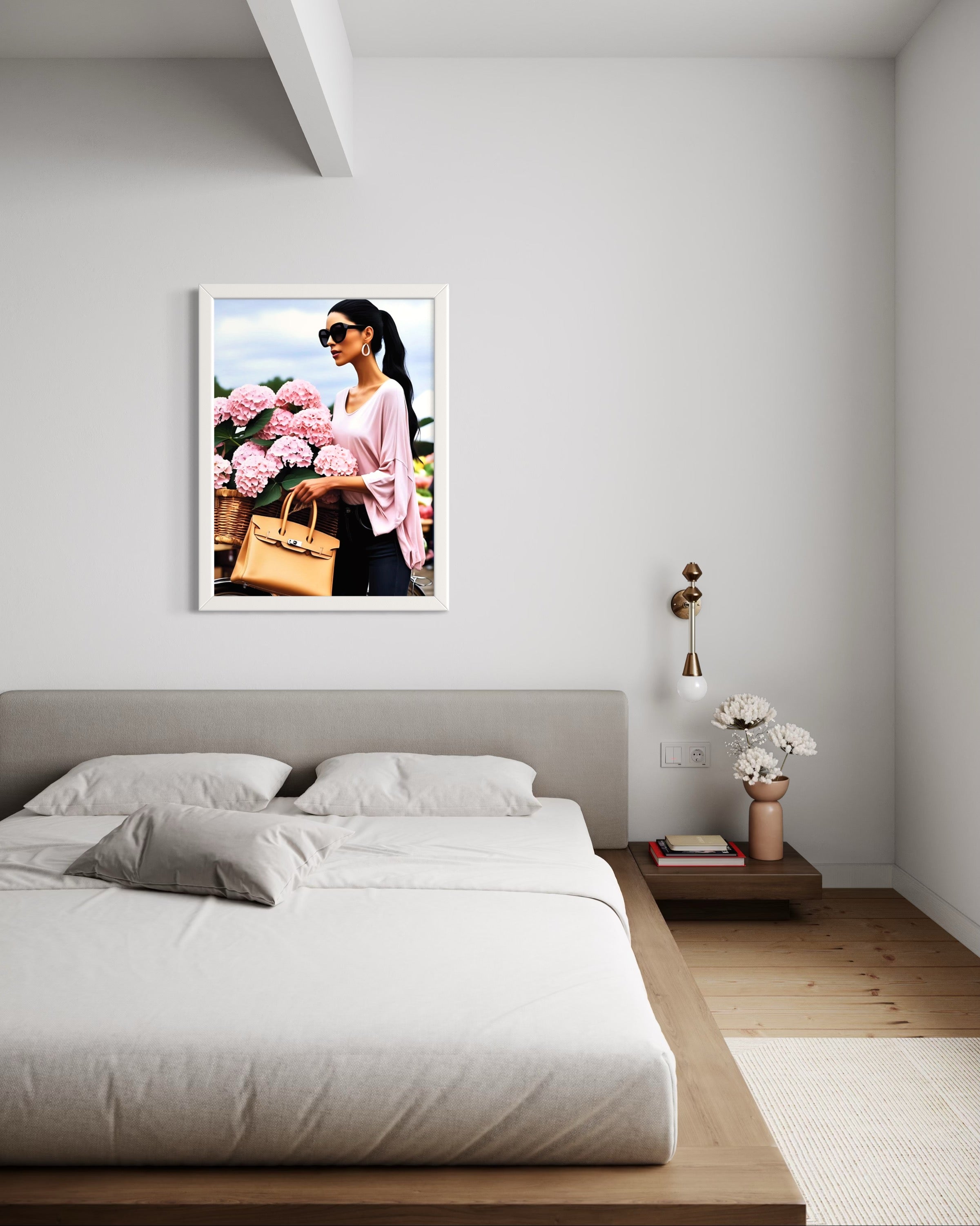 Farmer's Market Flowers Museum Print