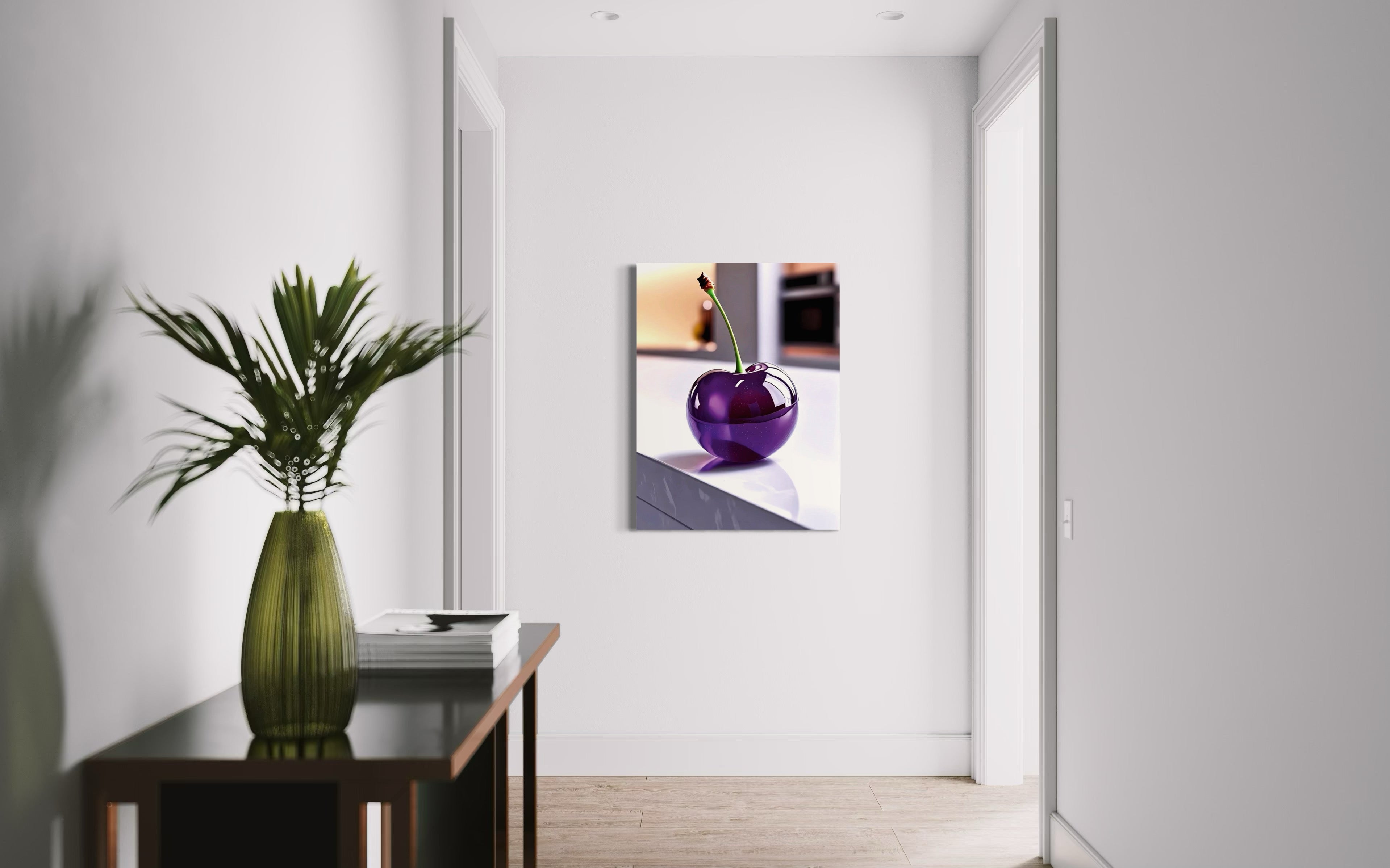 Grape Glass Cherry Museum Print
