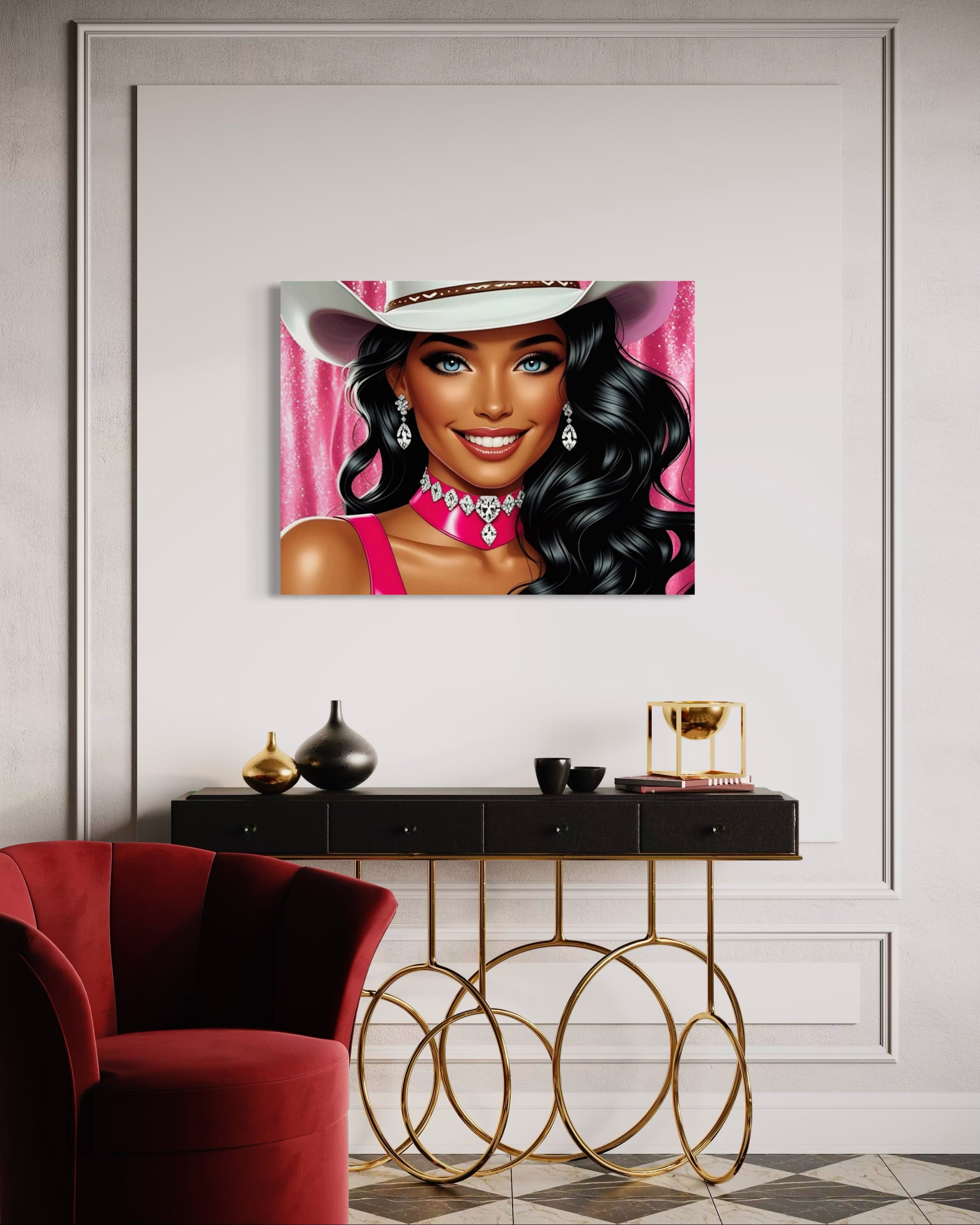 Cowgirl Princess - Black Hair
