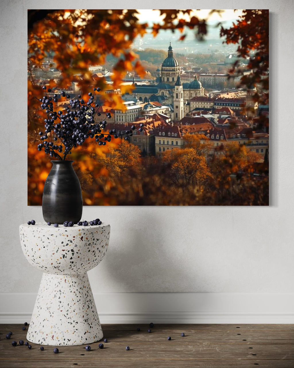 Autumn in Vienna Museum Print