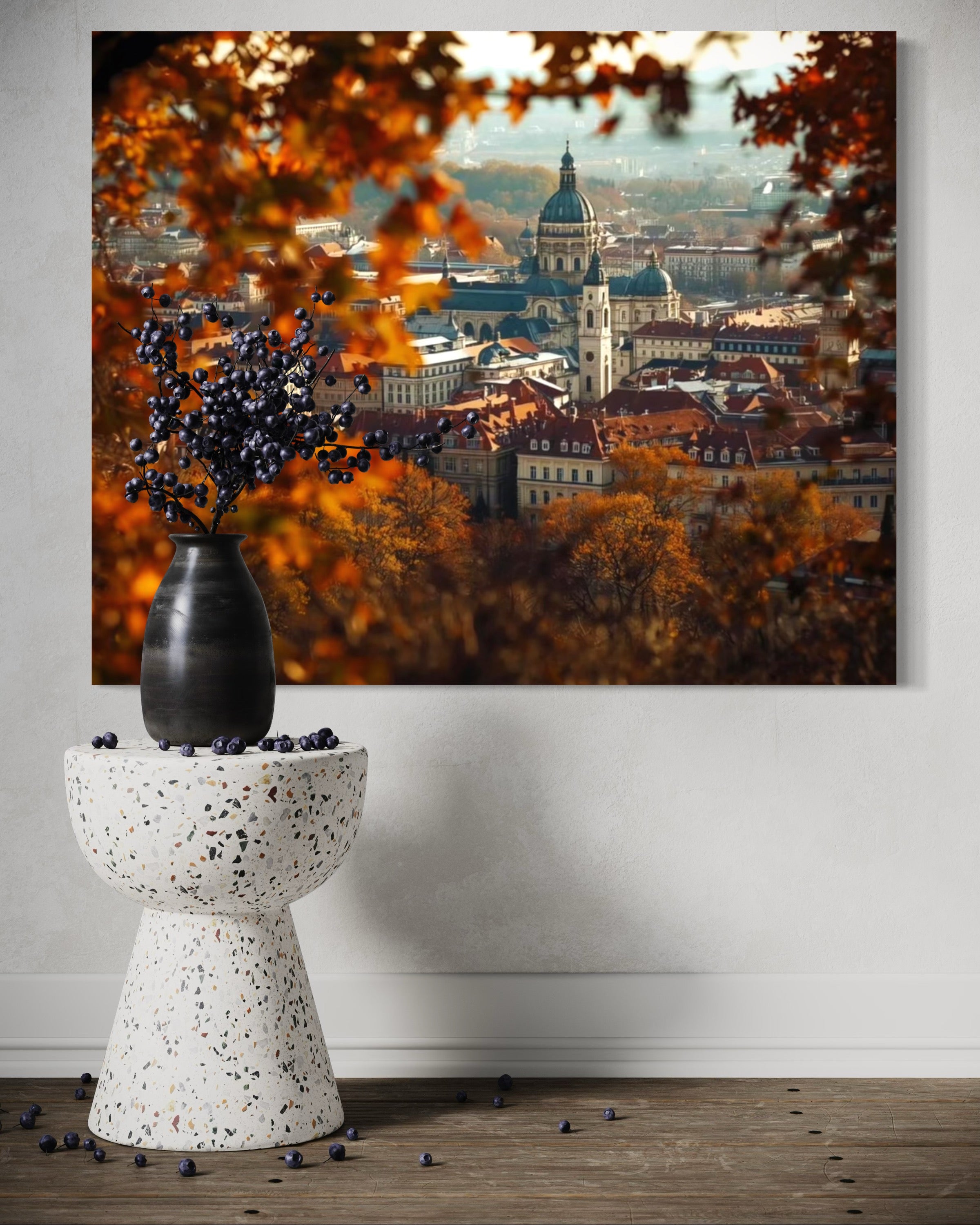 Autumn in Vienna Museum Print