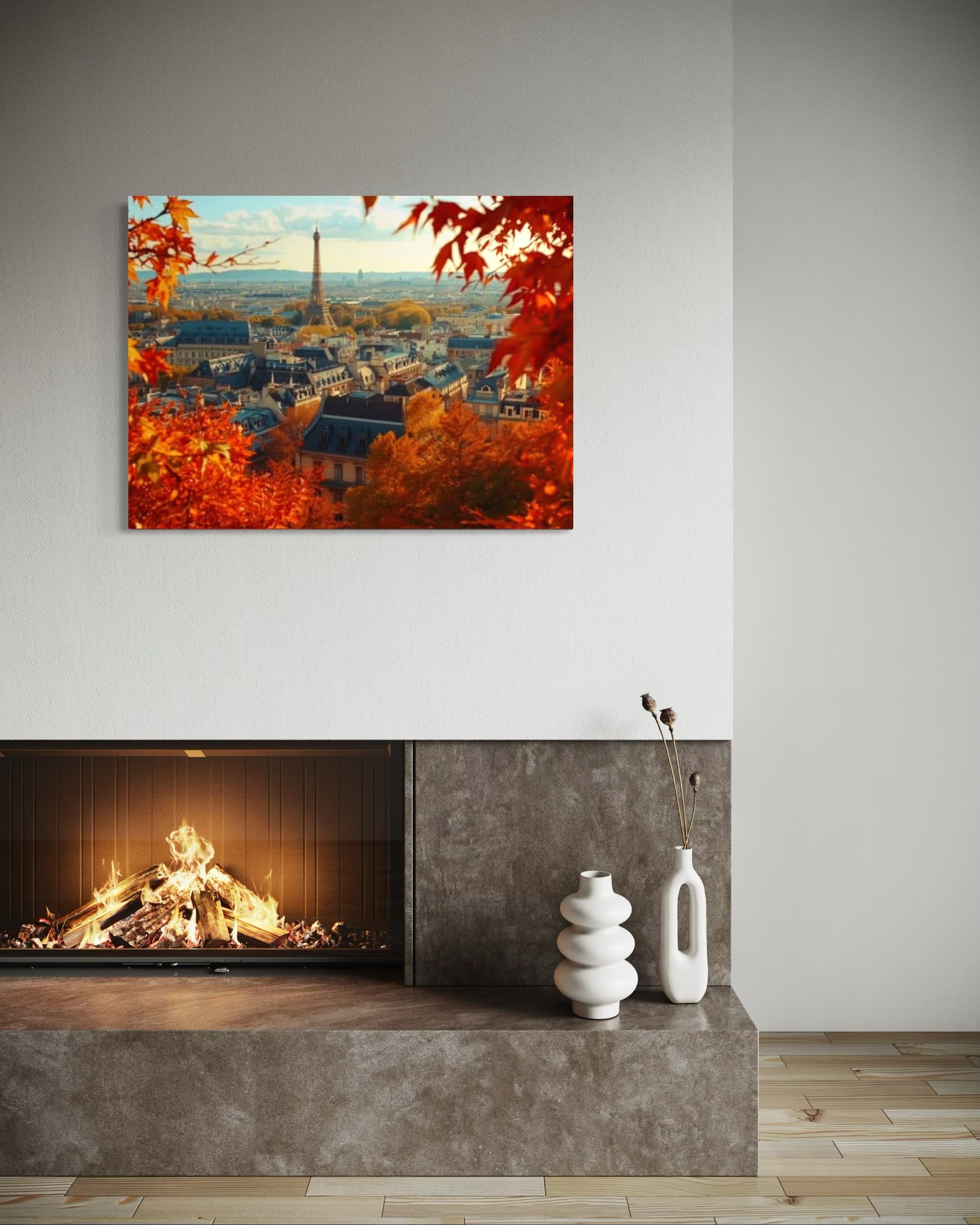 Autumn in Paris Museum Print