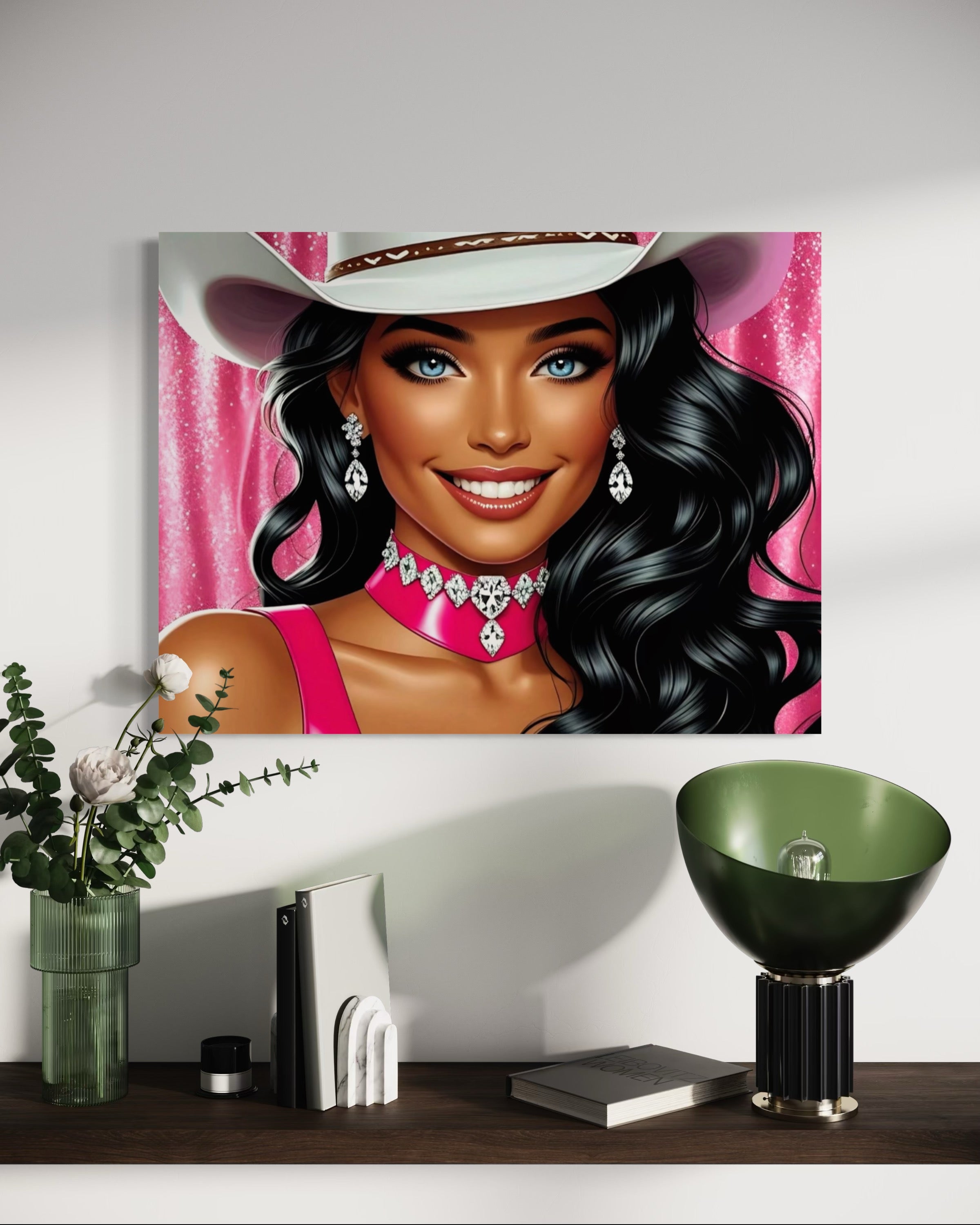 Cowgirl Princess - Black Hair