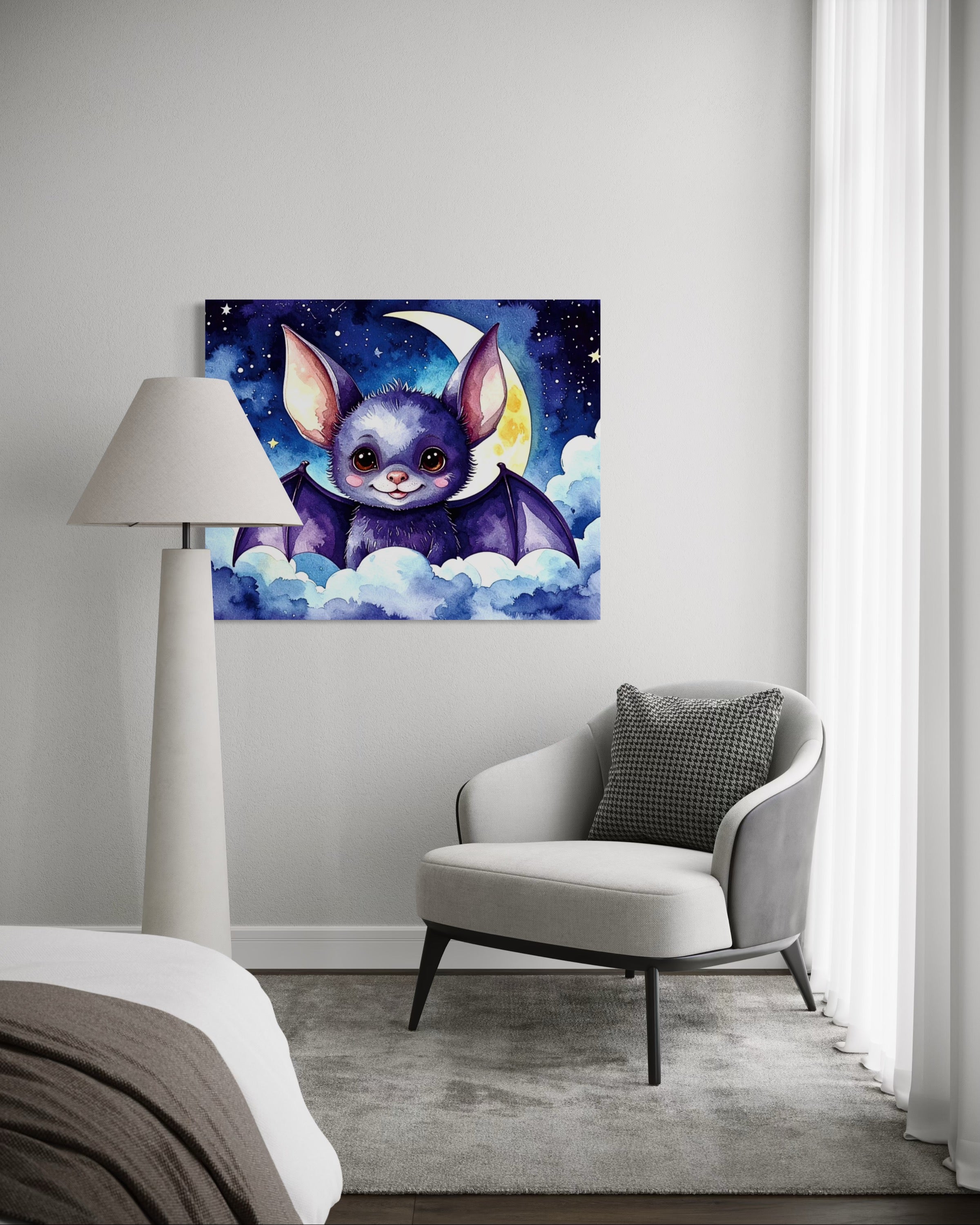 Baby Bat in the Clouds