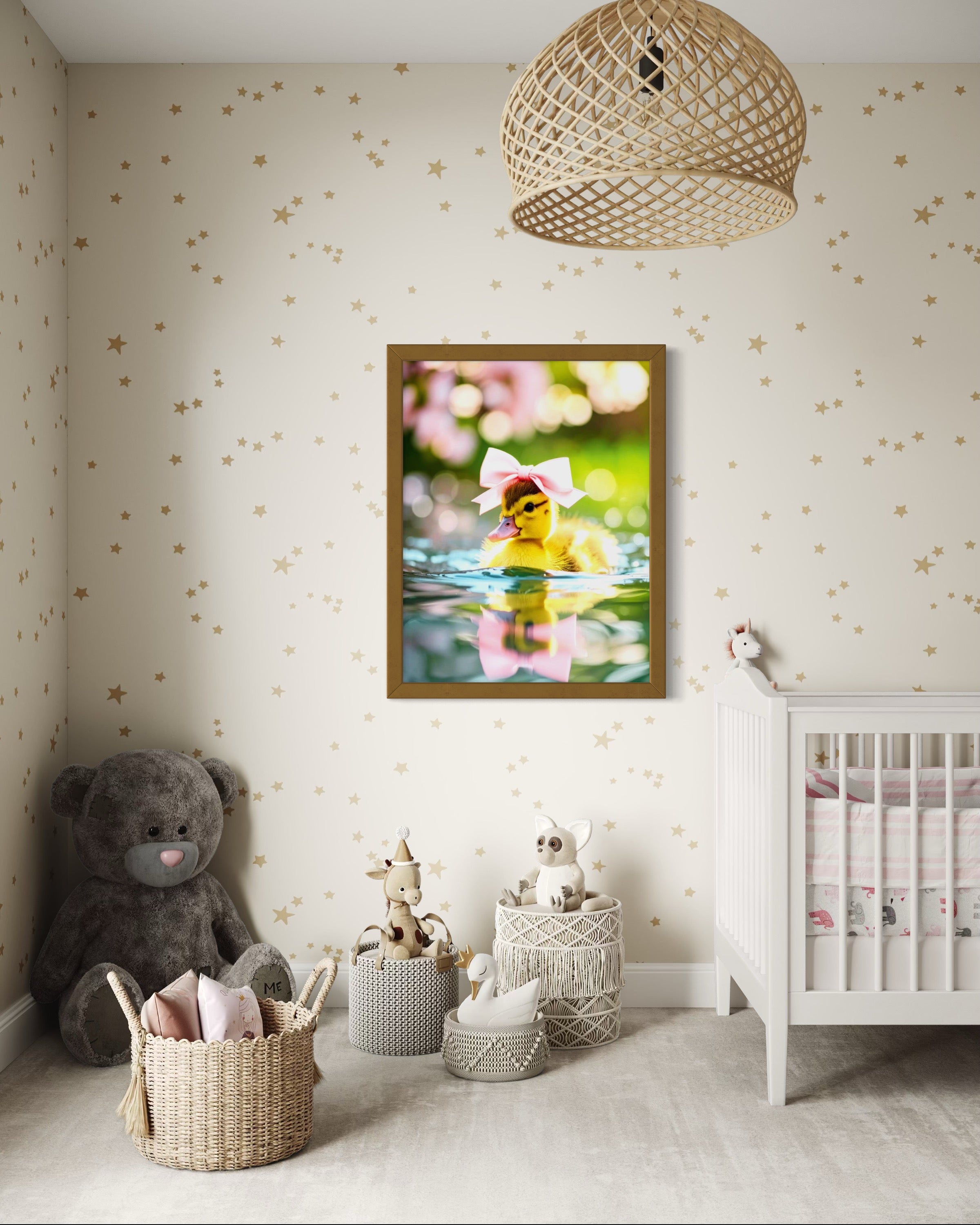 Duckling Princess Museum Print