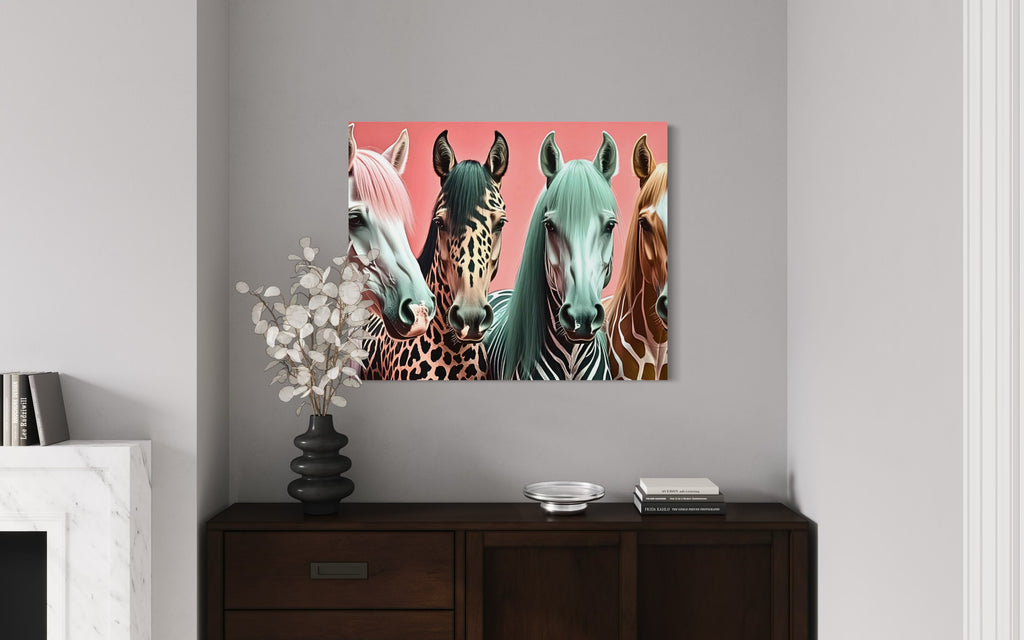 Impossible Horses Museum Print