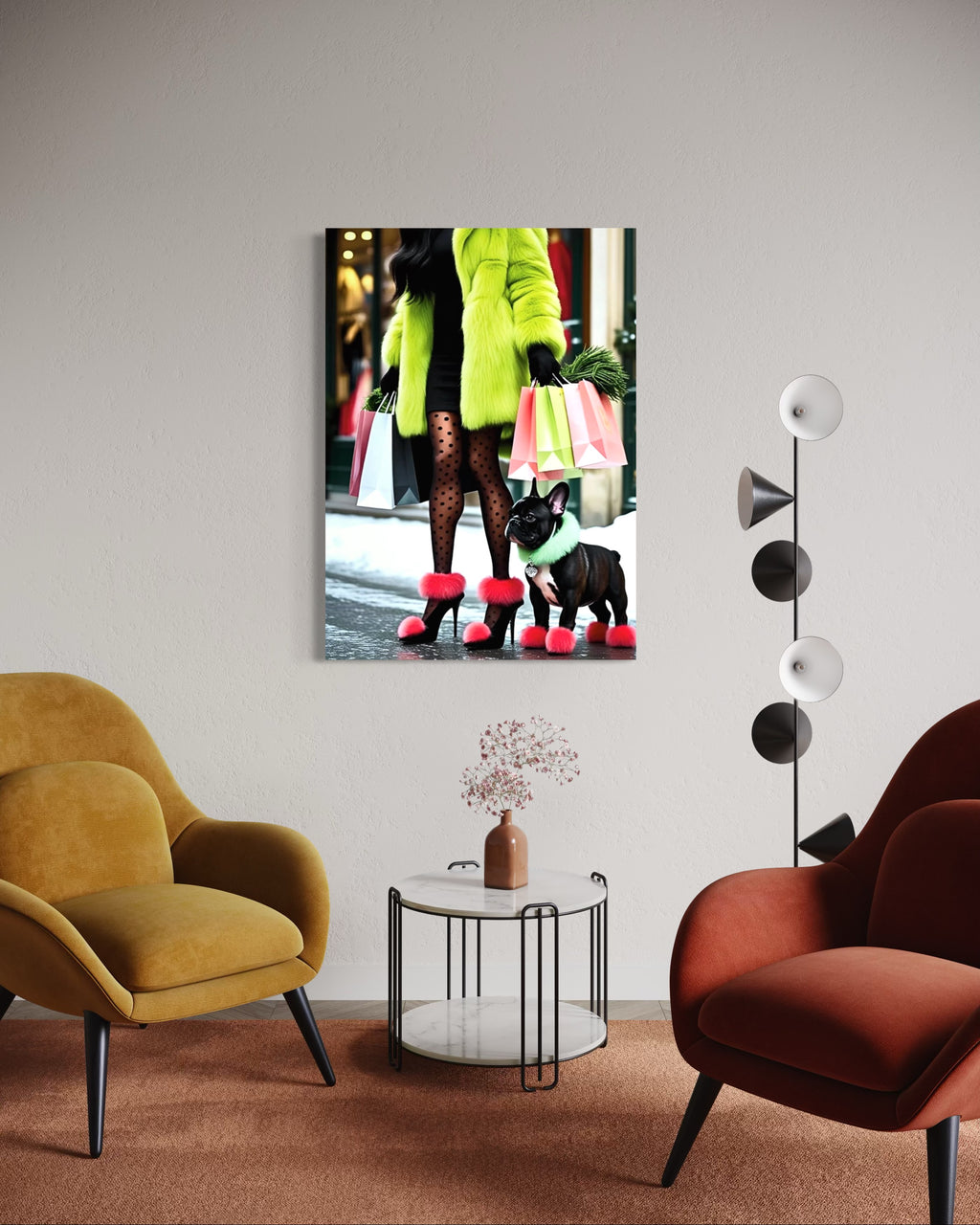 Shopping Pals Museum Print