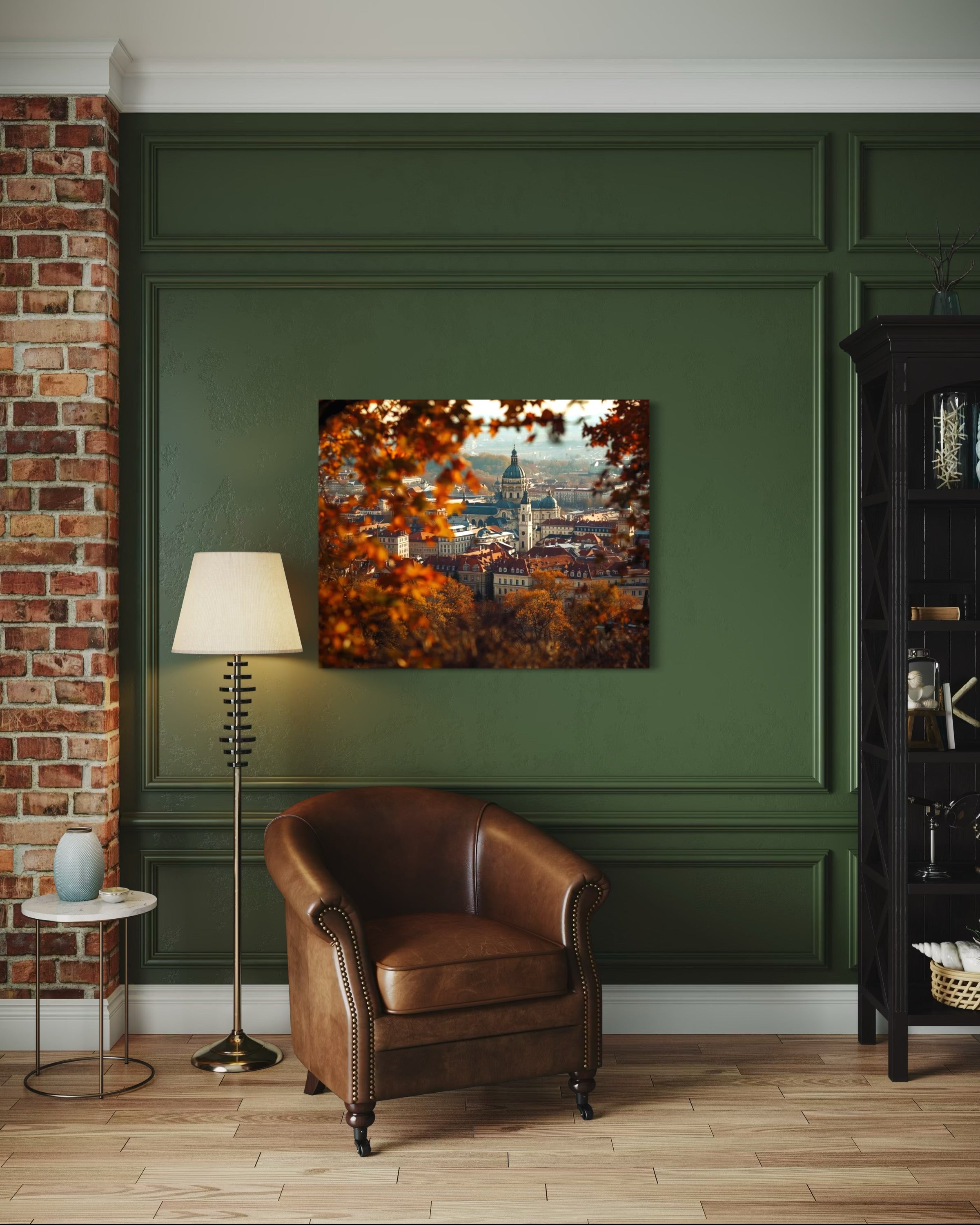 Autumn in Vienna Museum Print
