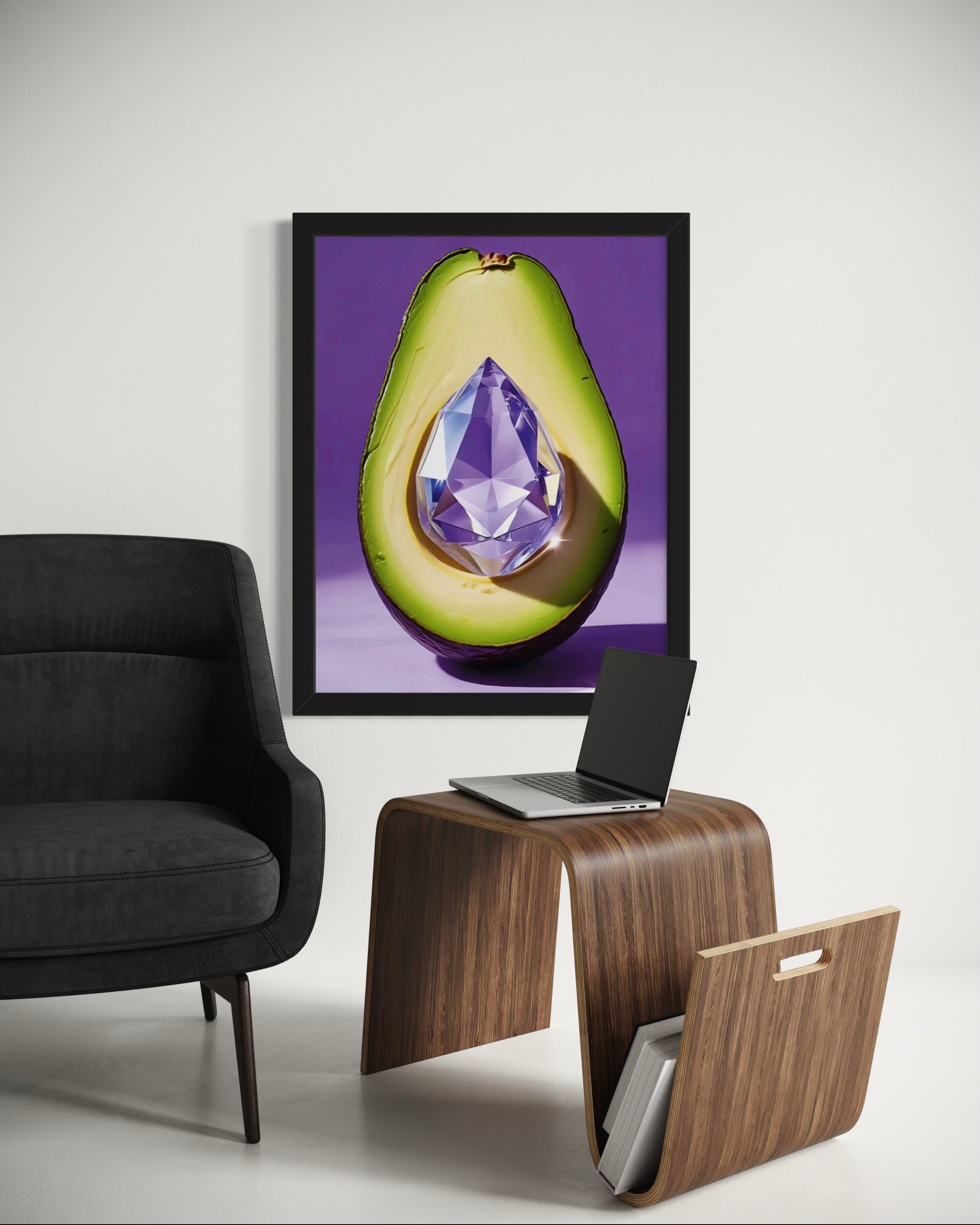Avocado Gem Museum Print