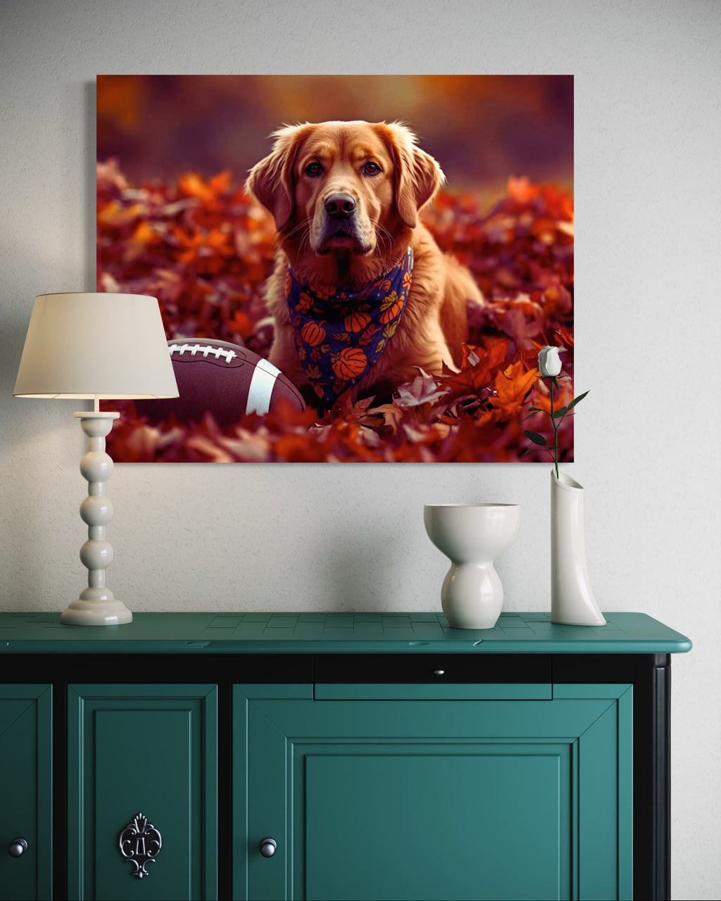 All American Autumn Museum Print
