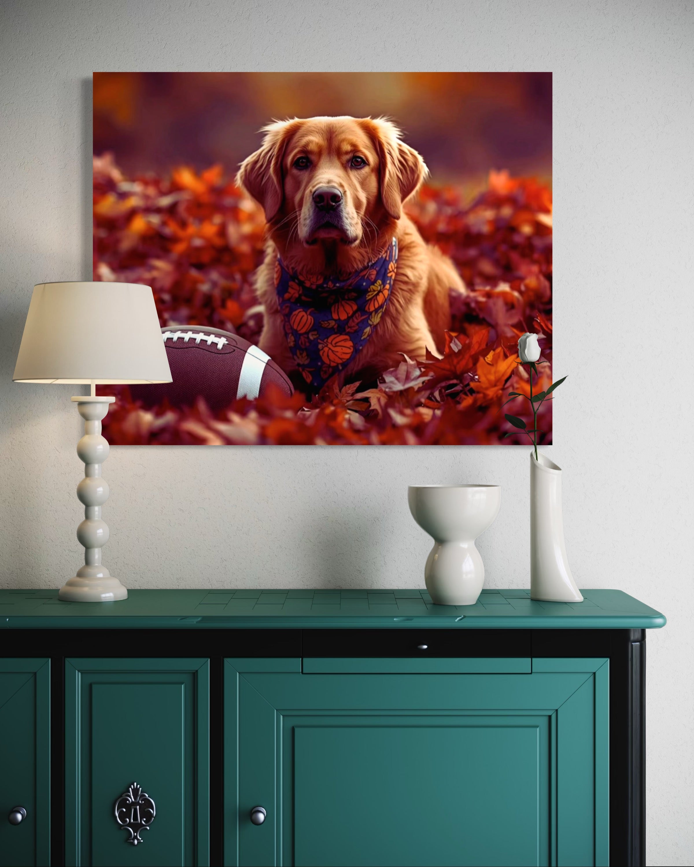 All American Autumn Museum Print