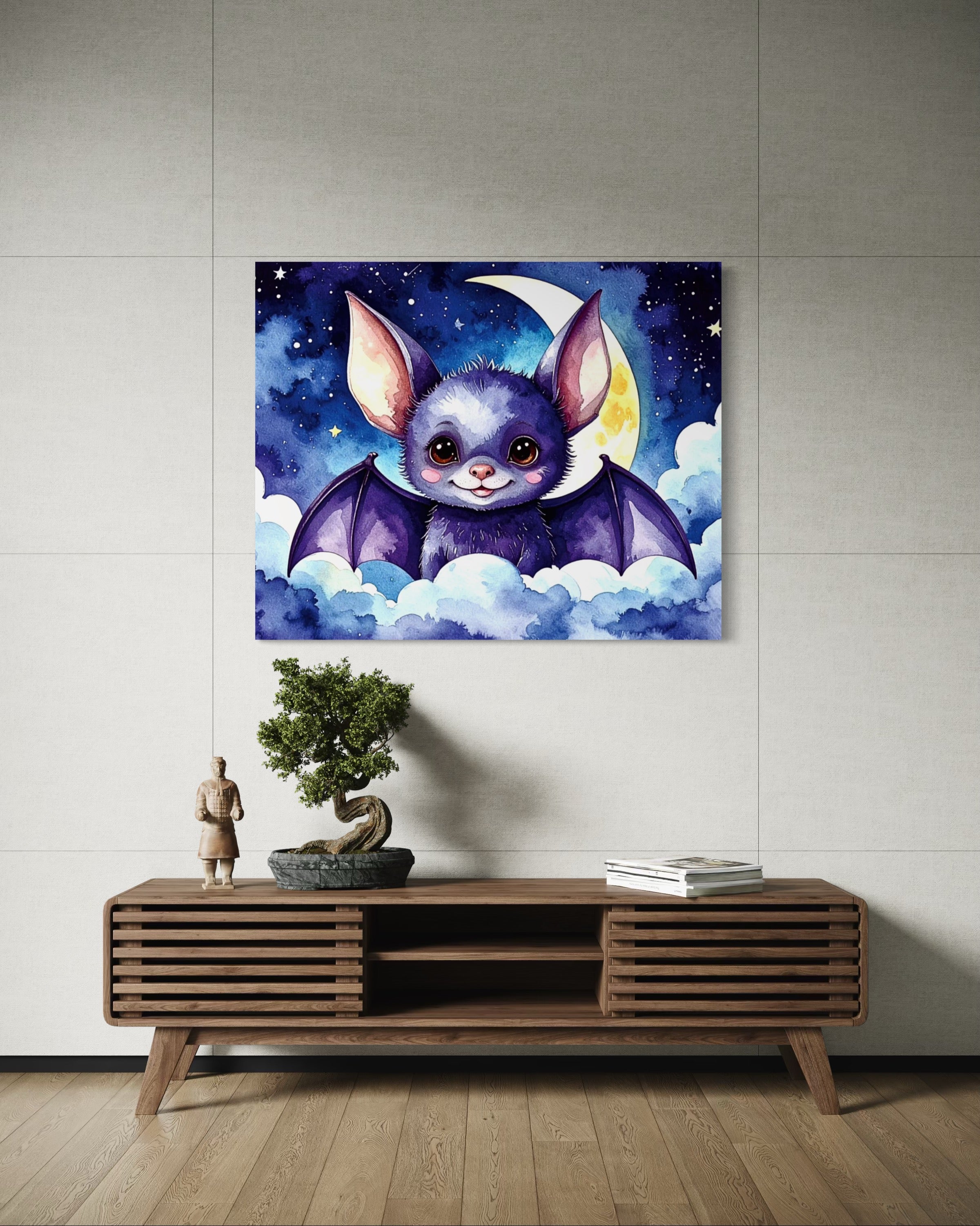 Baby Bat in the Clouds