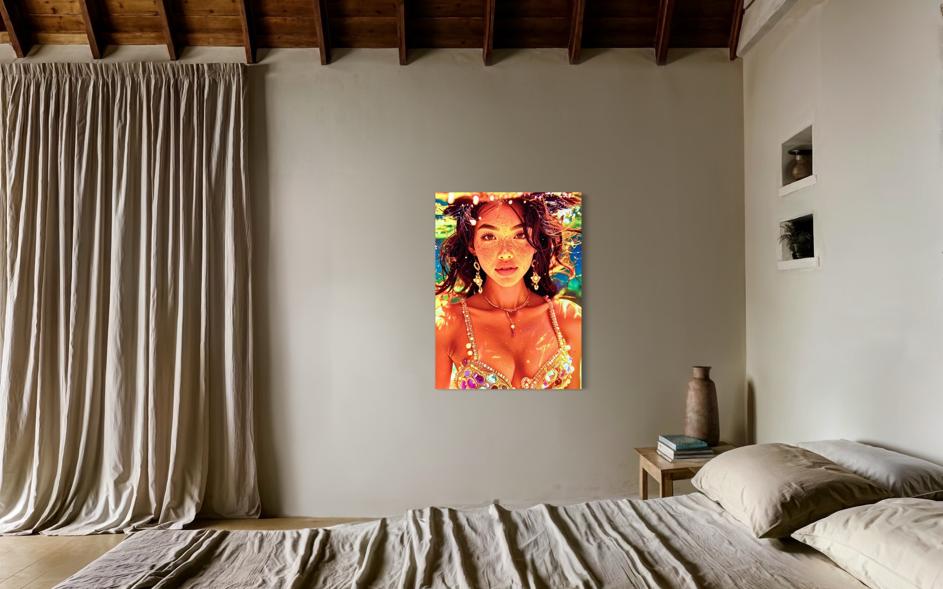 Nerida Siren of Baia do Sancho, Brazil Museum Print