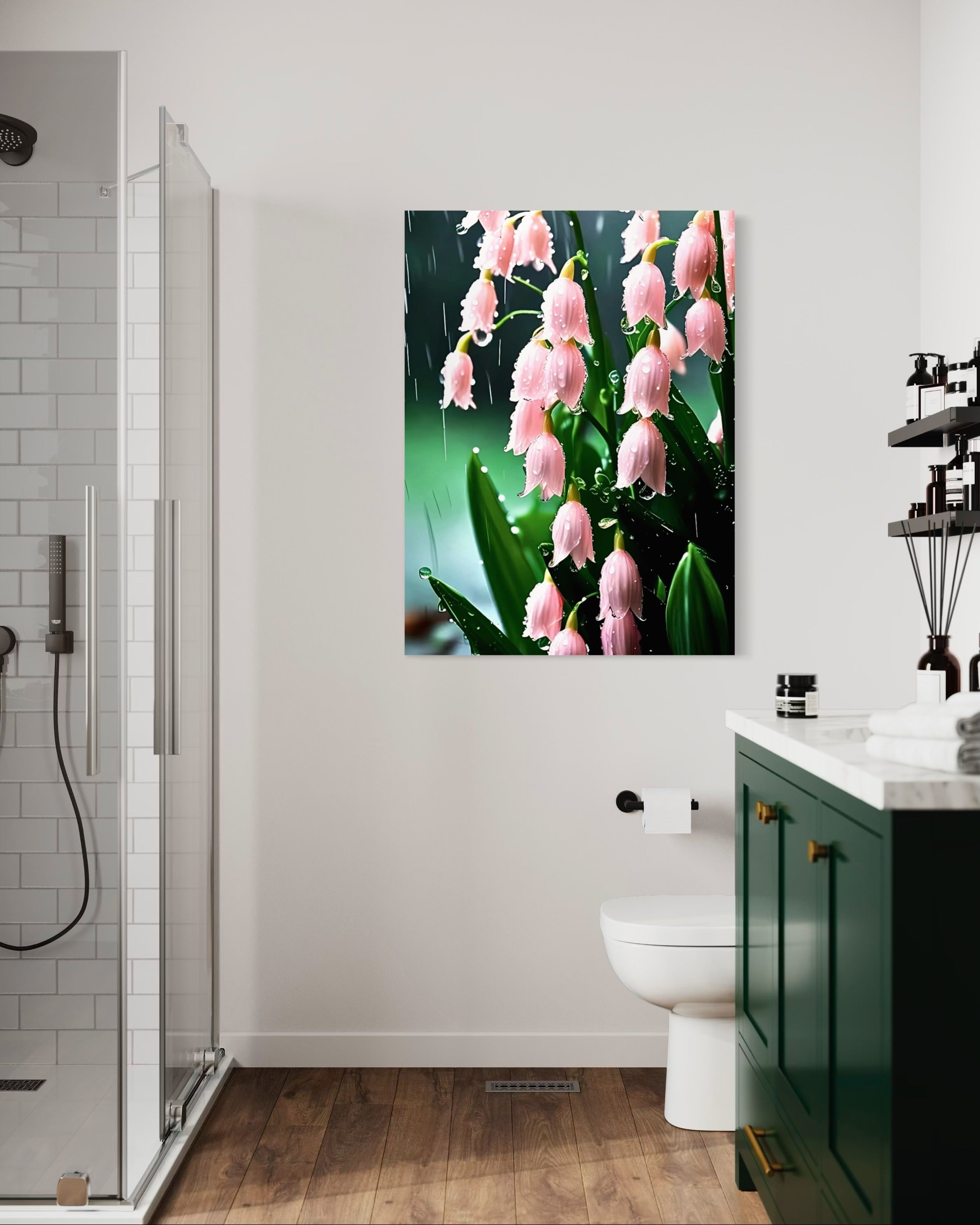 Lilies of the Valley in the Rain