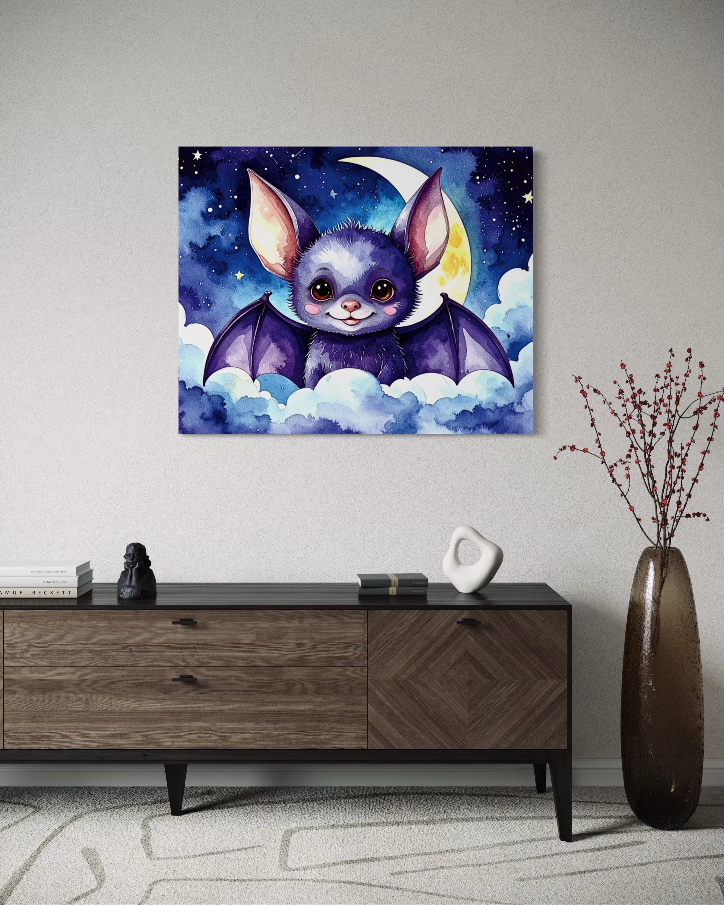 Baby Bat in the Clouds