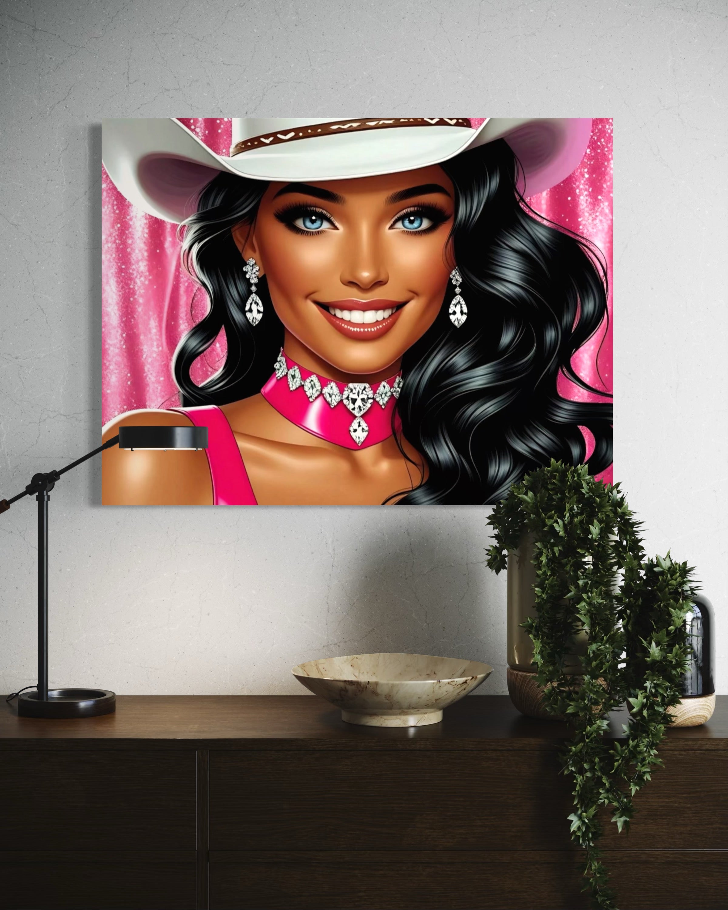 Cowgirl Princess - Black Hair
