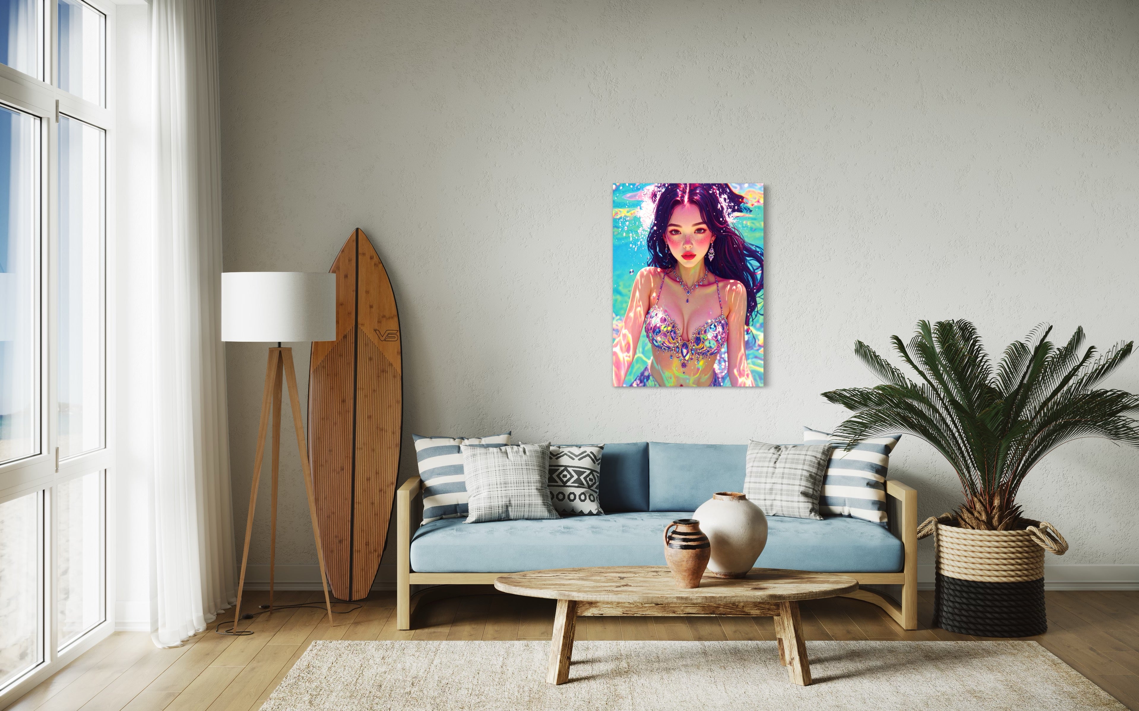 Juliette Siren of the Sea of Japan Museum Print