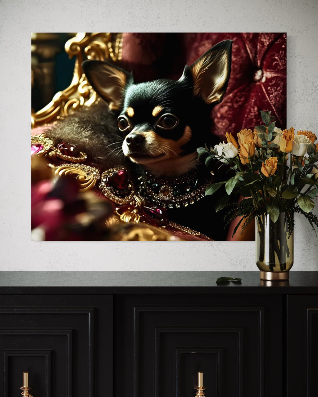 Victorian Royal Chihuahua Portrait
