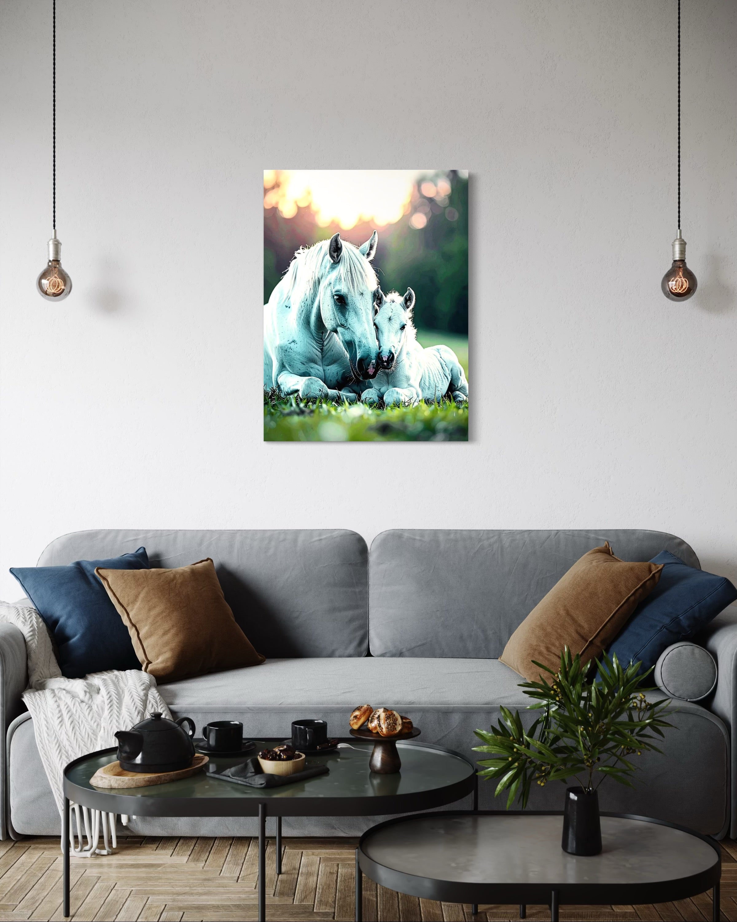 White Horse and Pony Museum Print