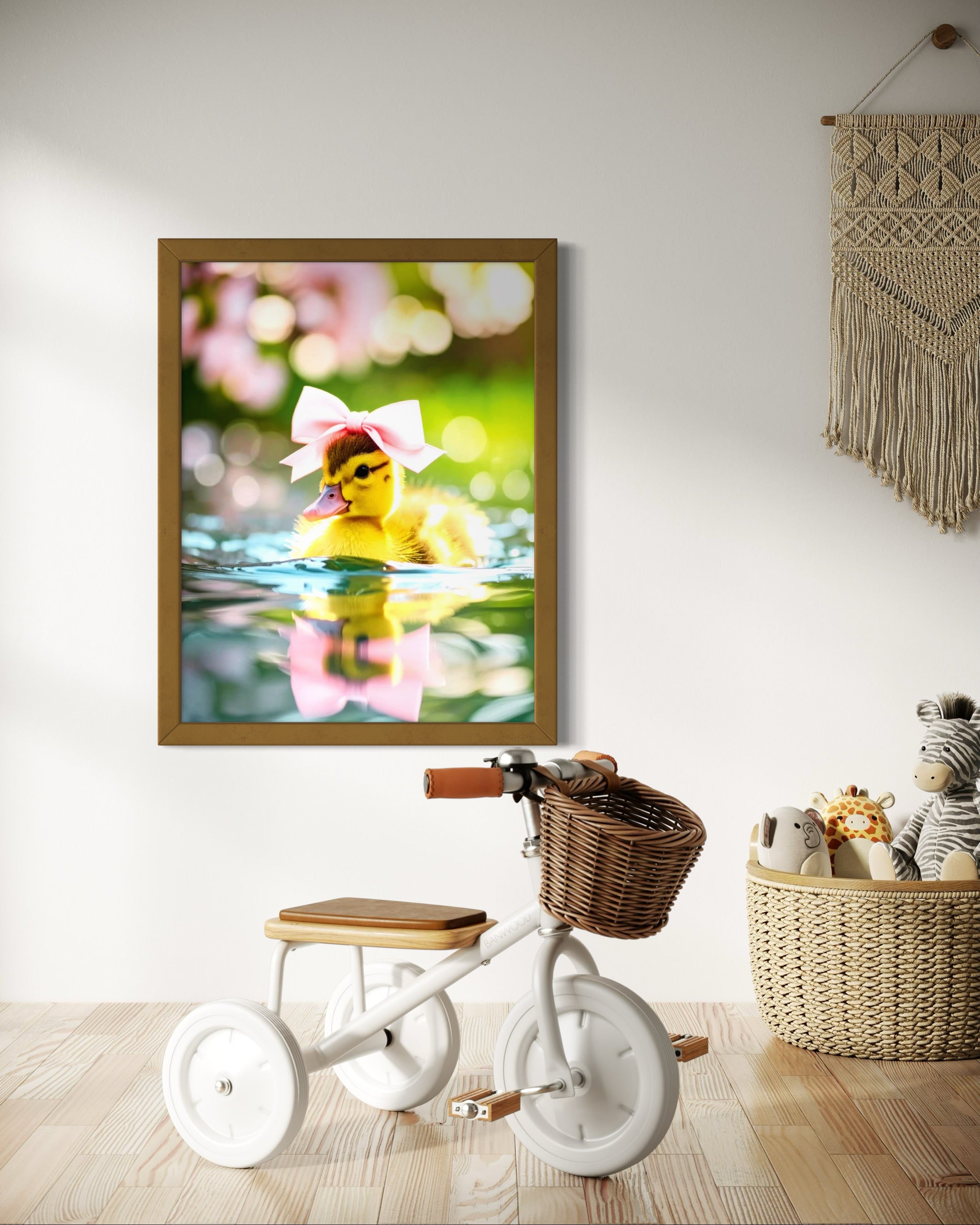 Duckling Princess Museum Print