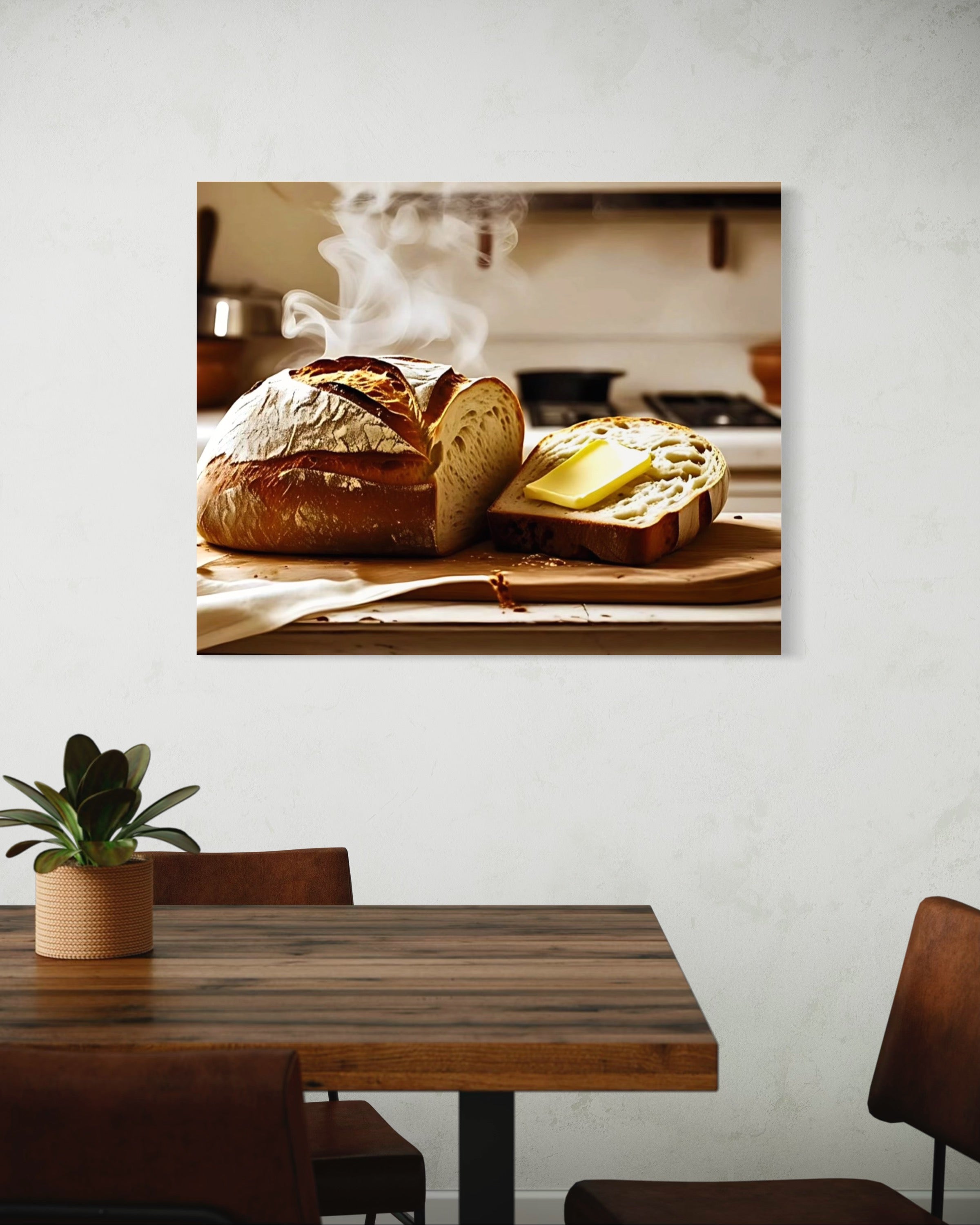 Fresh Baked Bread and Butter