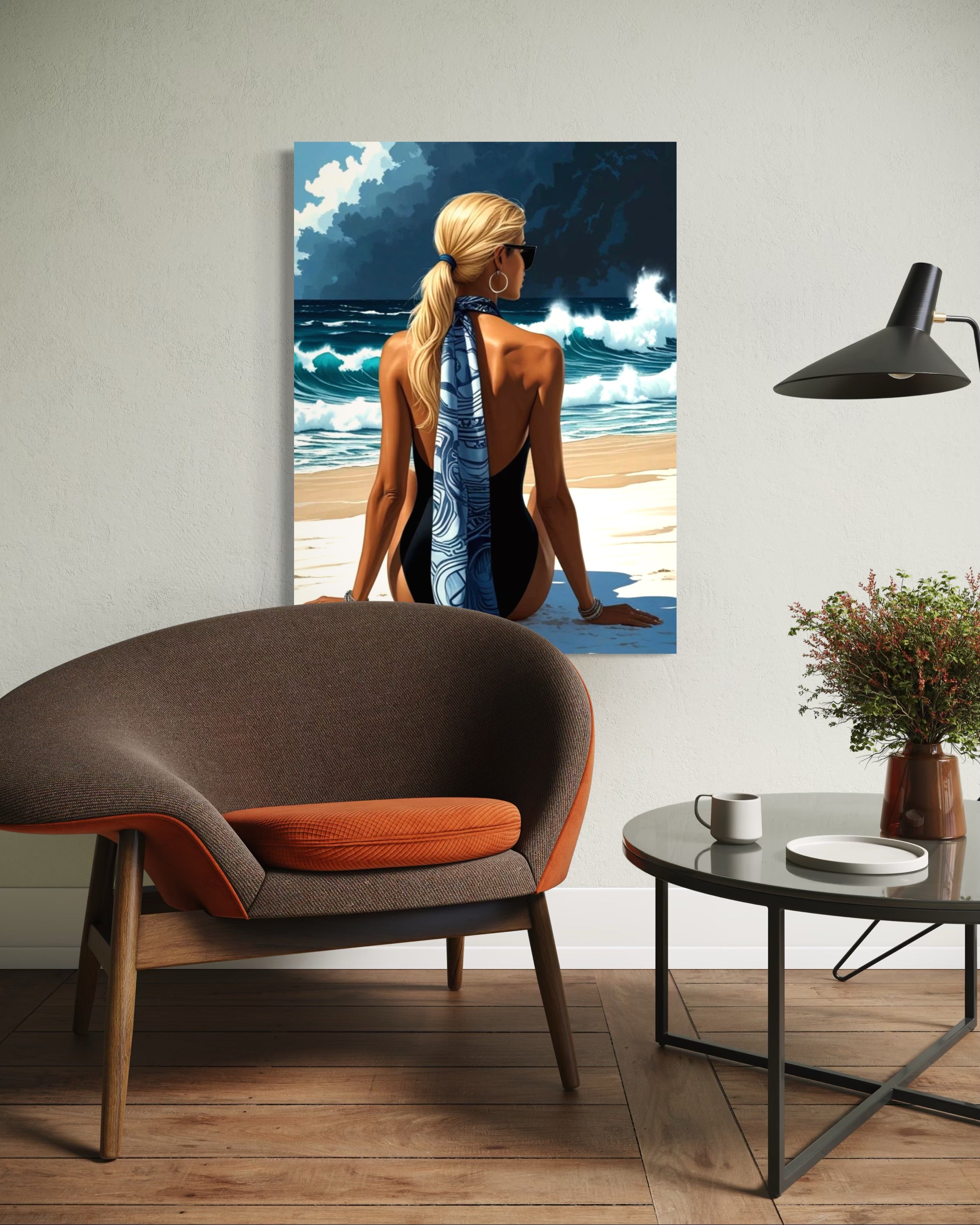 Beach Babe Museum Print