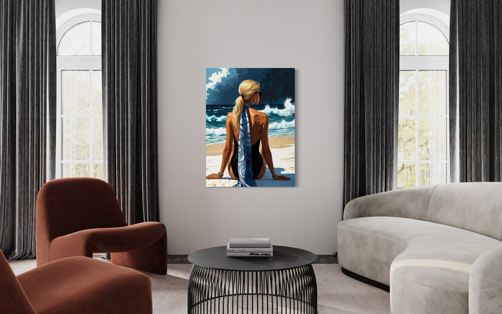 Beach Babe Museum Print