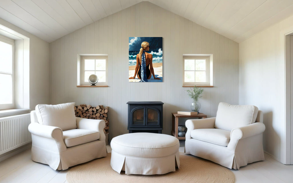 Beach Babe Museum Print