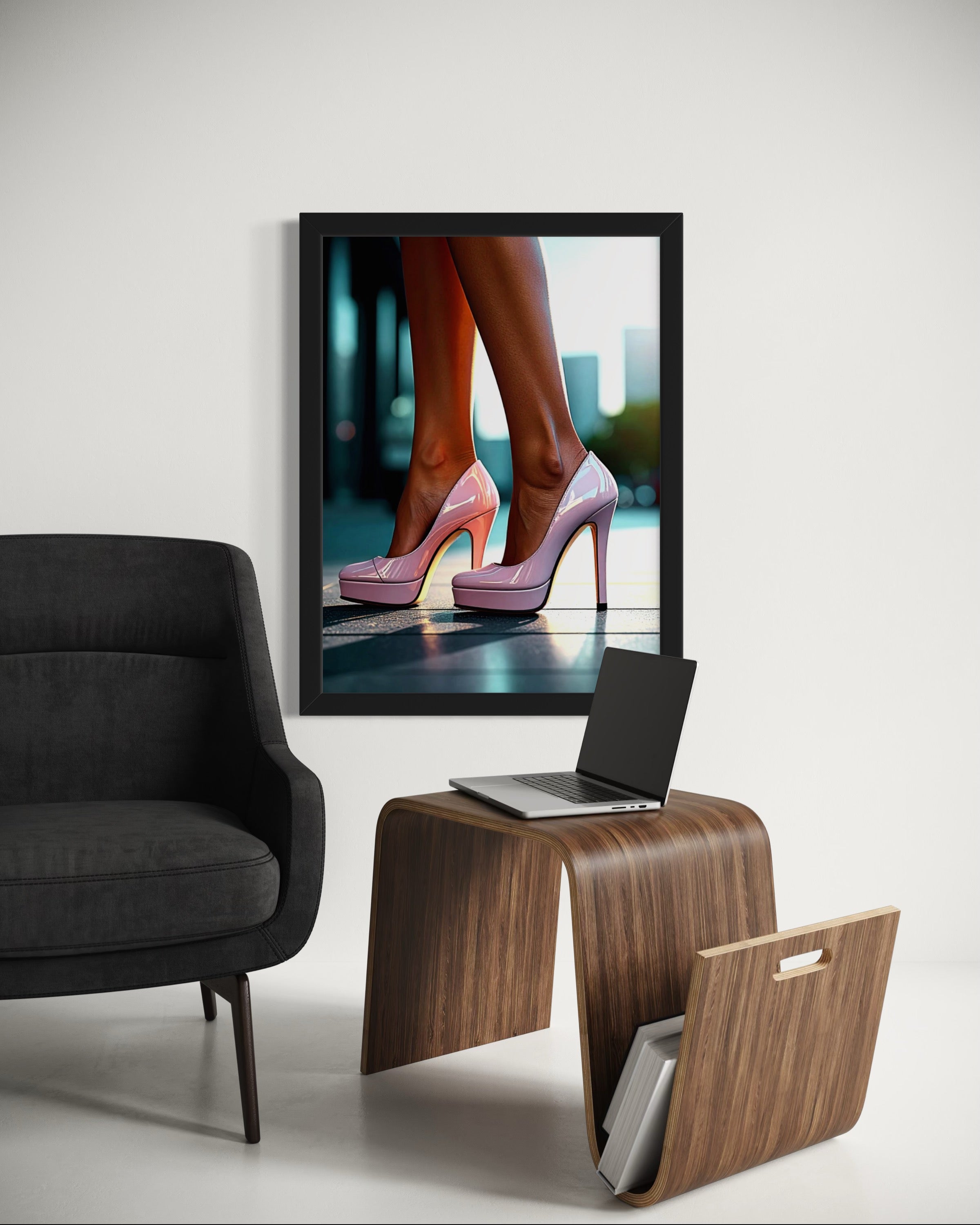 Light Pink High Heels Museum Print