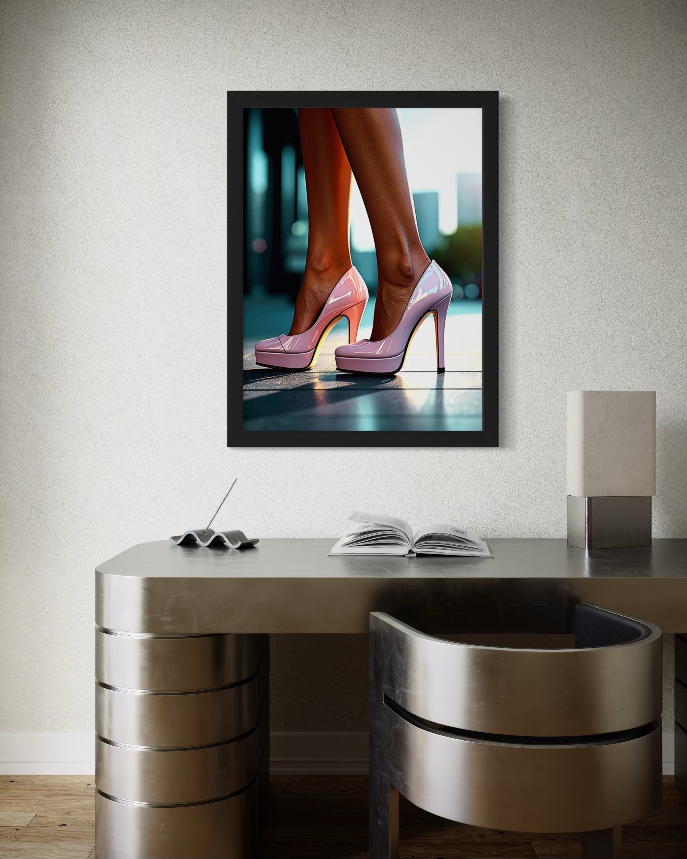 Light Pink High Heels Museum Print