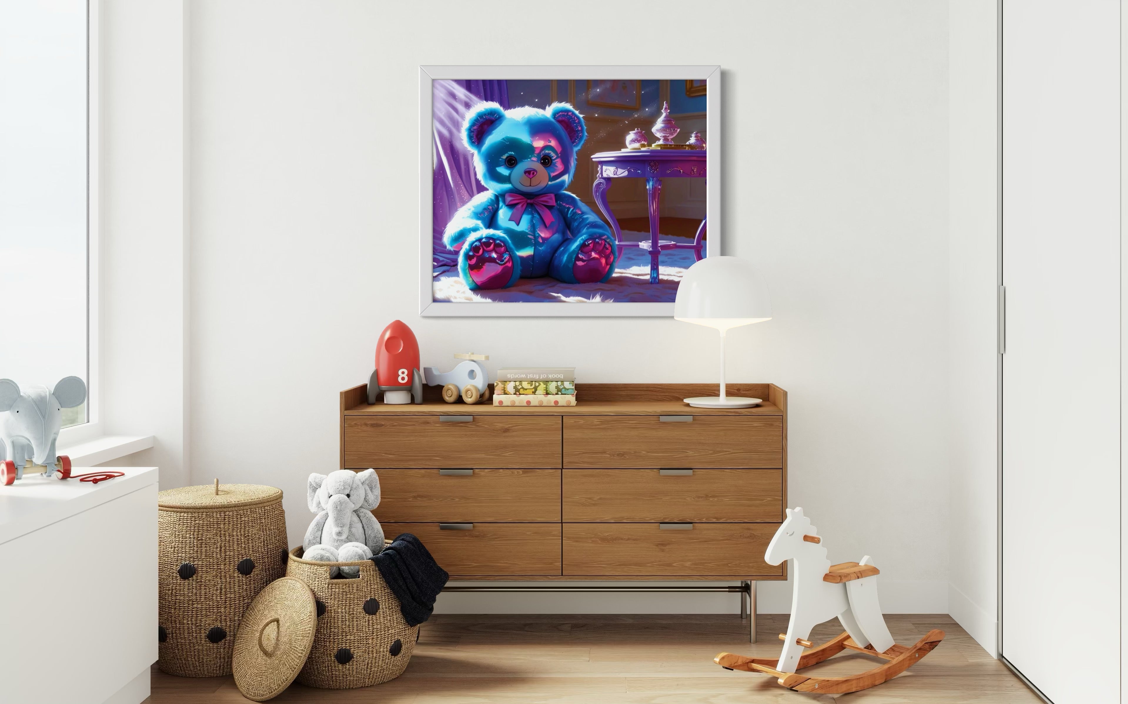 Magic Teddy Museum Print