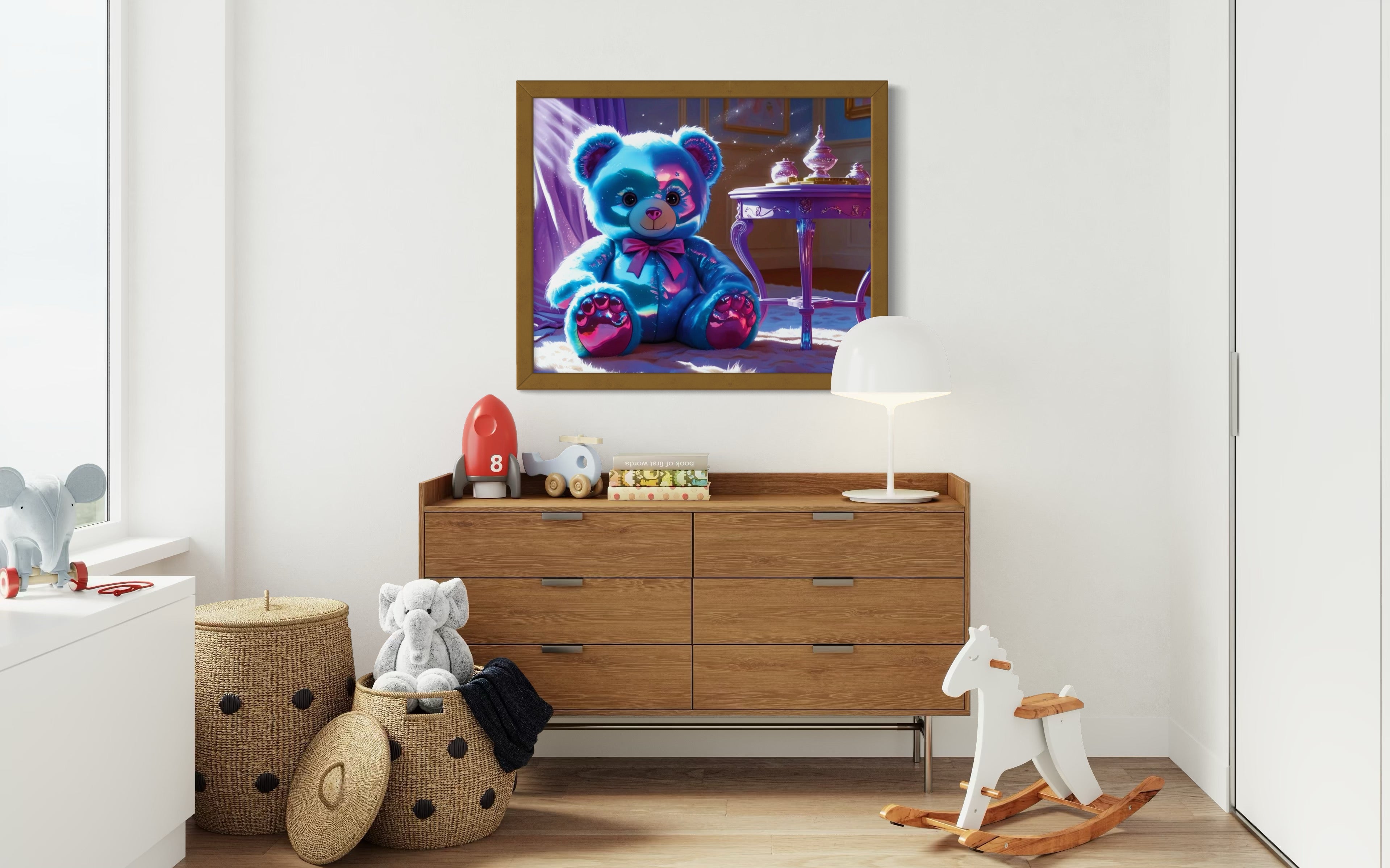 Magic Teddy Museum Print