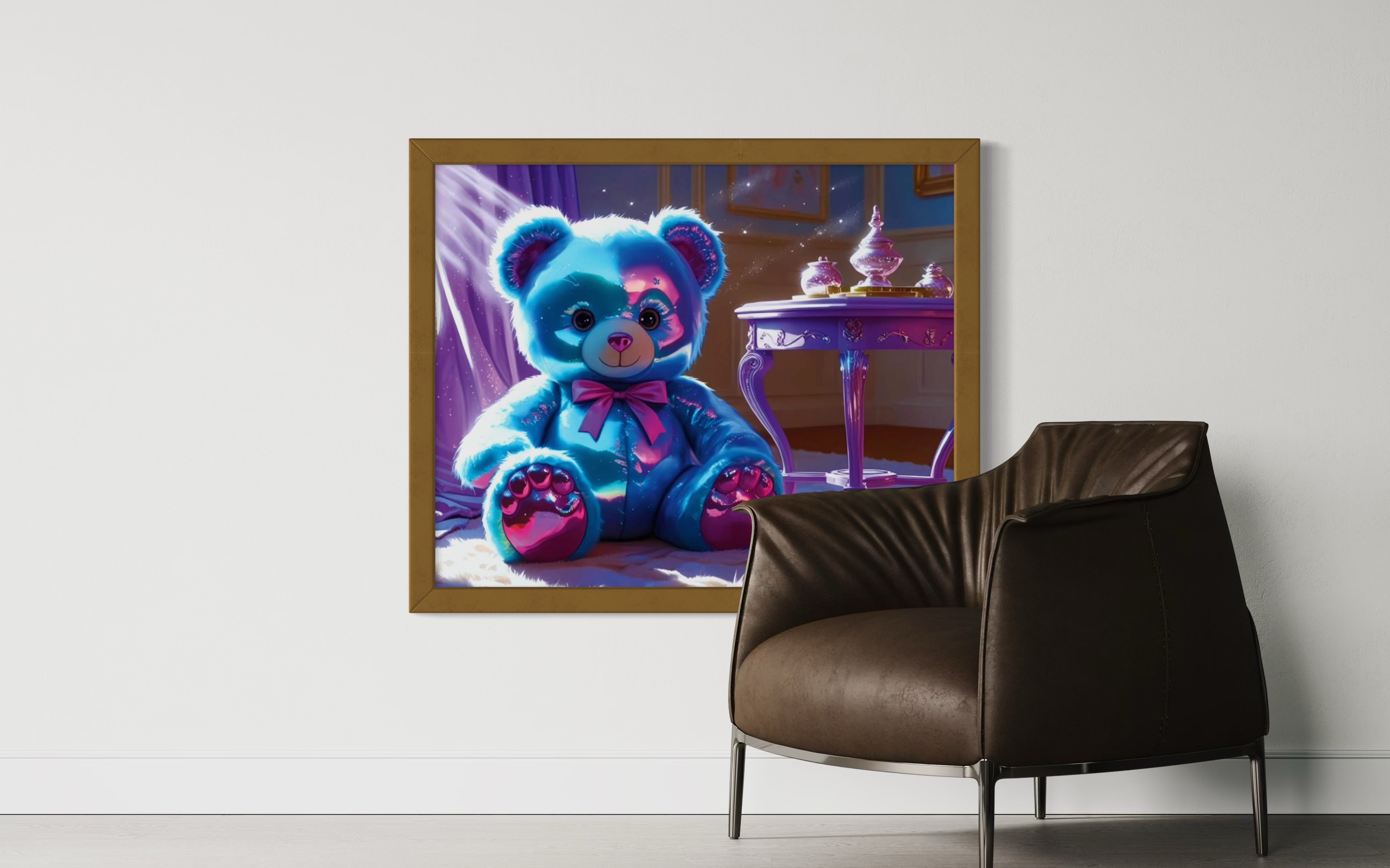 Magic Teddy Museum Print
