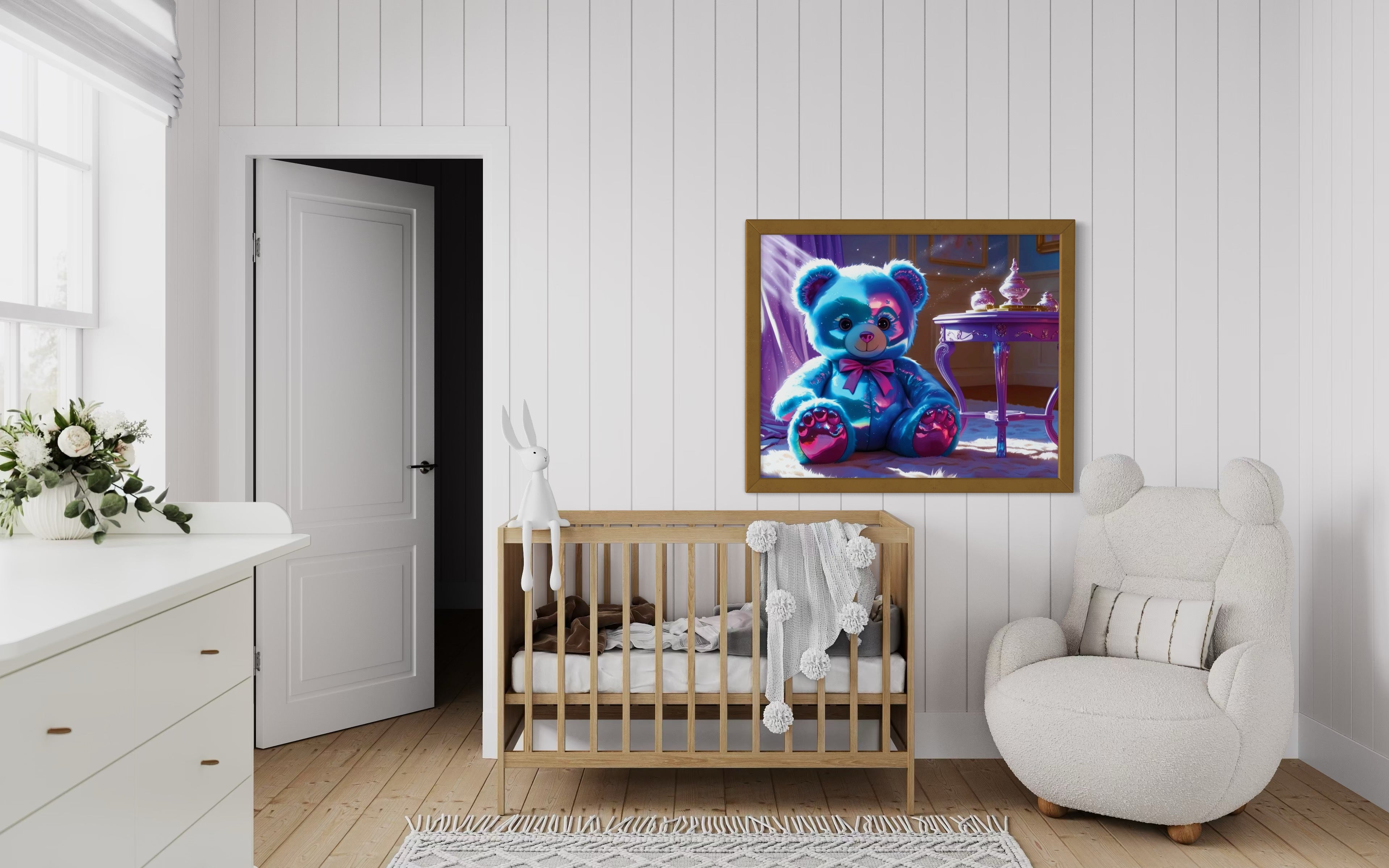 Magic Teddy Museum Print