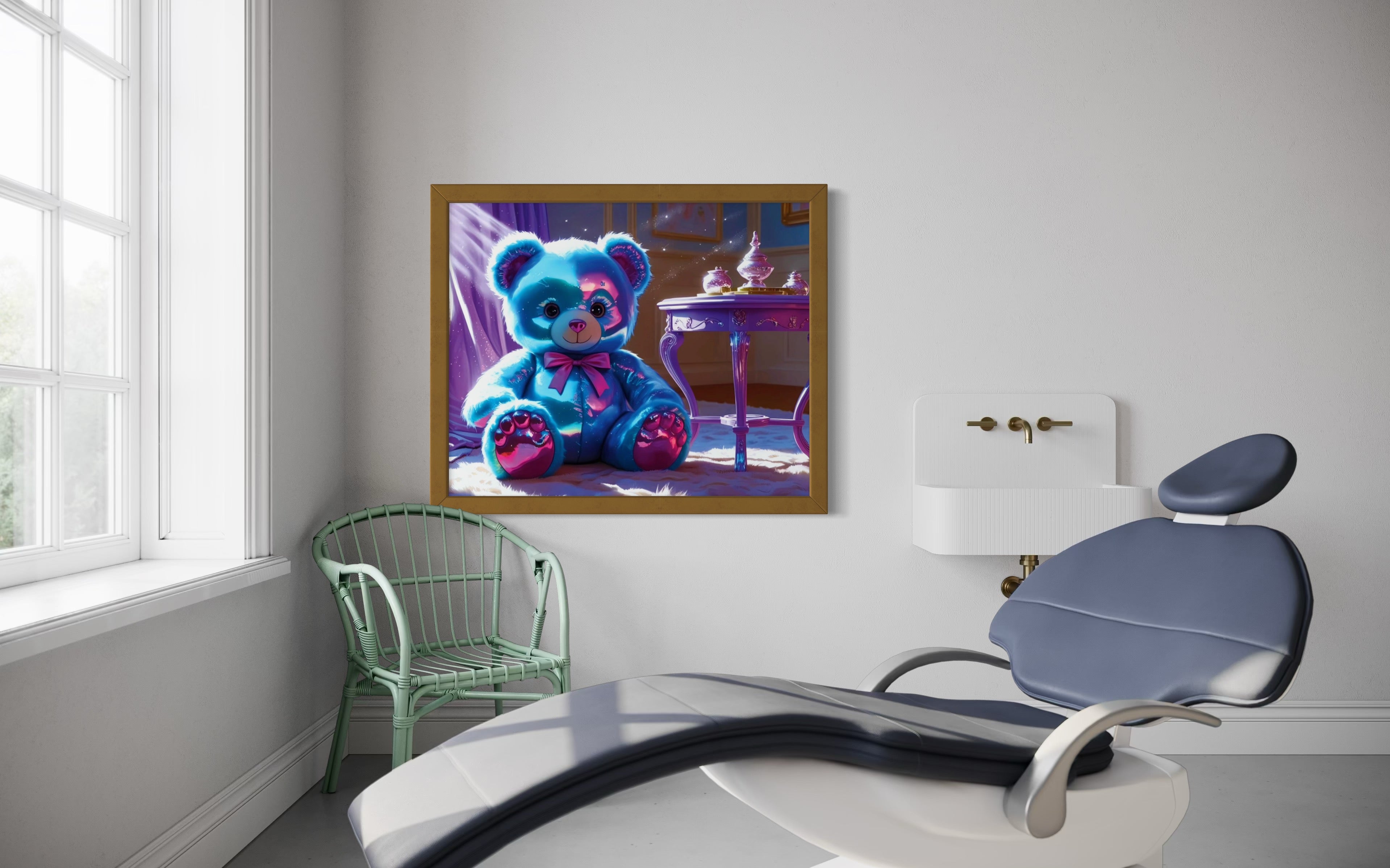 Magic Teddy Museum Print