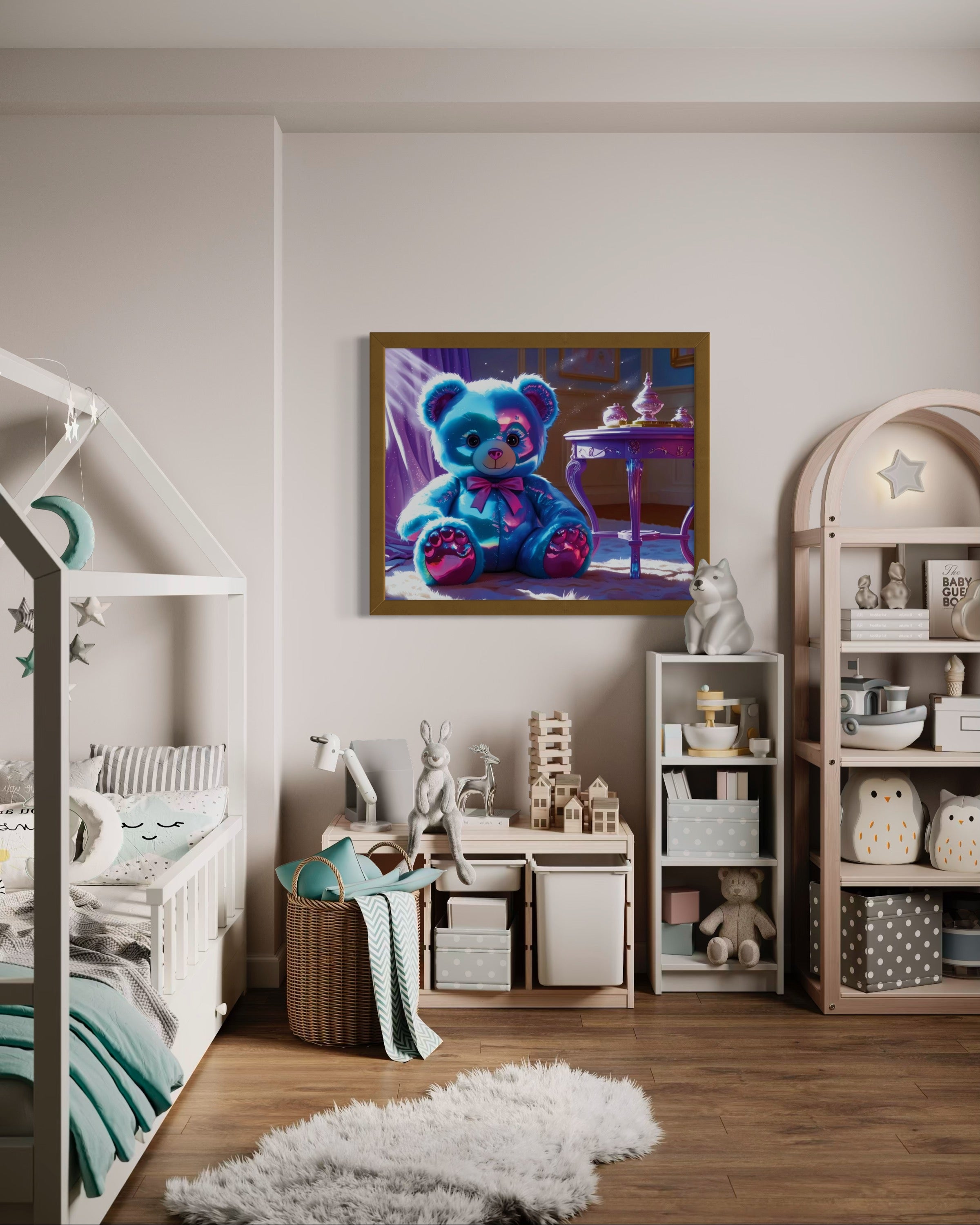 Magic Teddy Museum Print